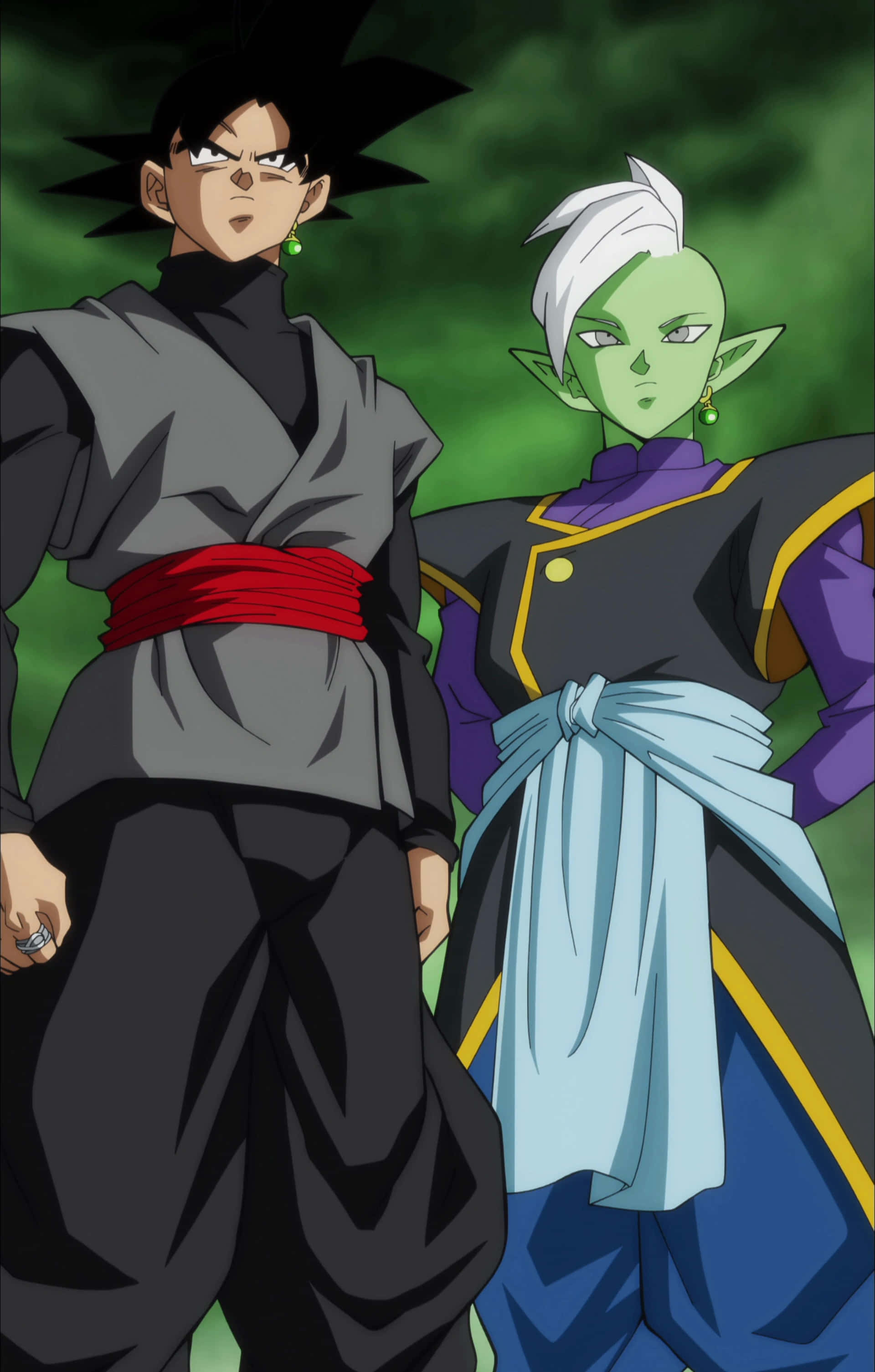 Goku og Zamasu Dragon Ball Super Bilde Bakgrunner