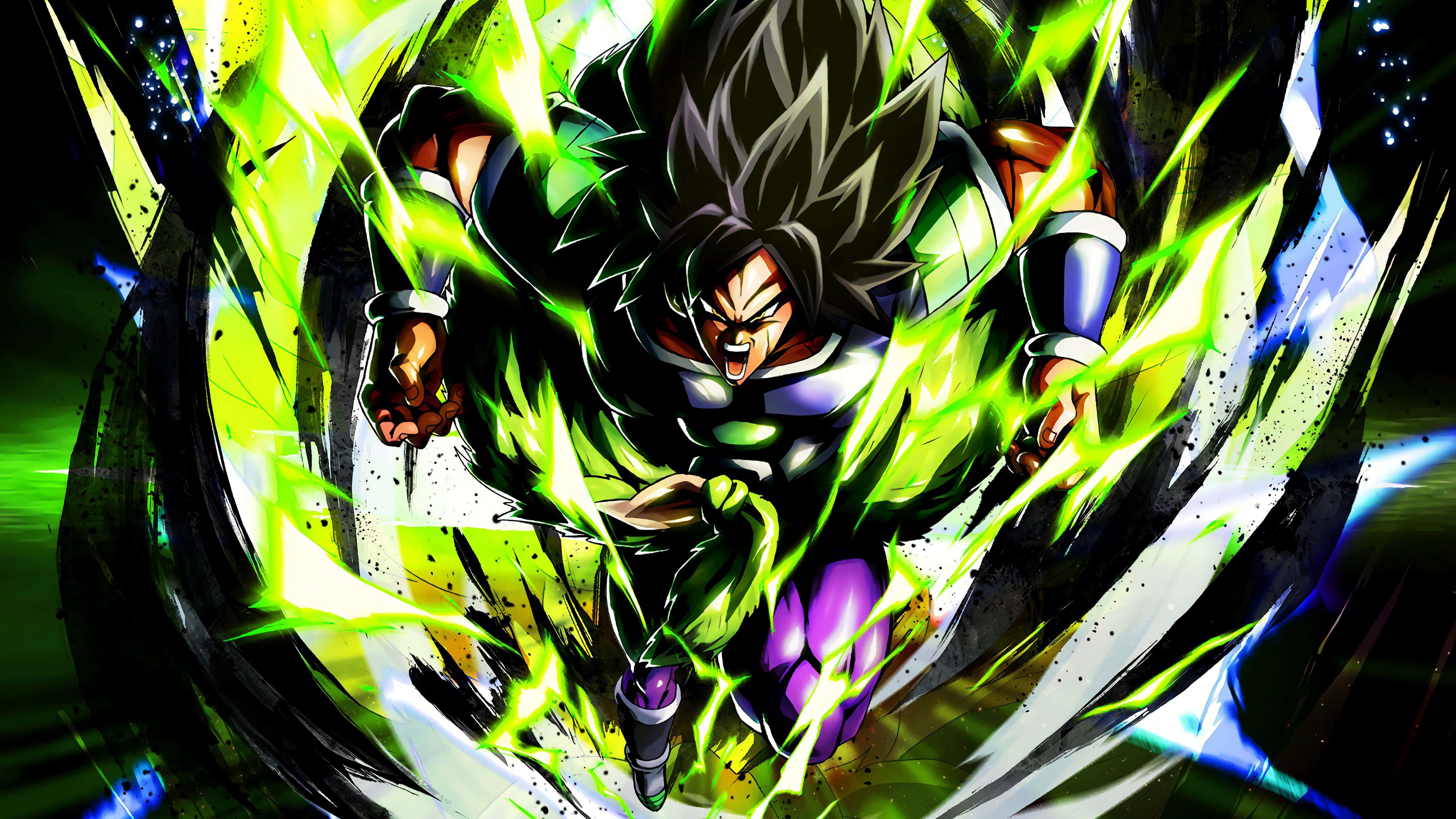 Goku, Vegeta og Broly gjør seg klare til å møtes i Dragon Ball Super: Broly Bakgrunner