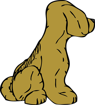 Golden Retriever Silhuett Bakgrunner