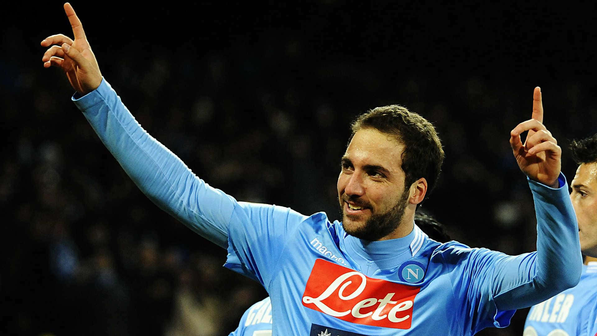 Gonzalo Higuain Napoli scorer et mål Bakgrunner