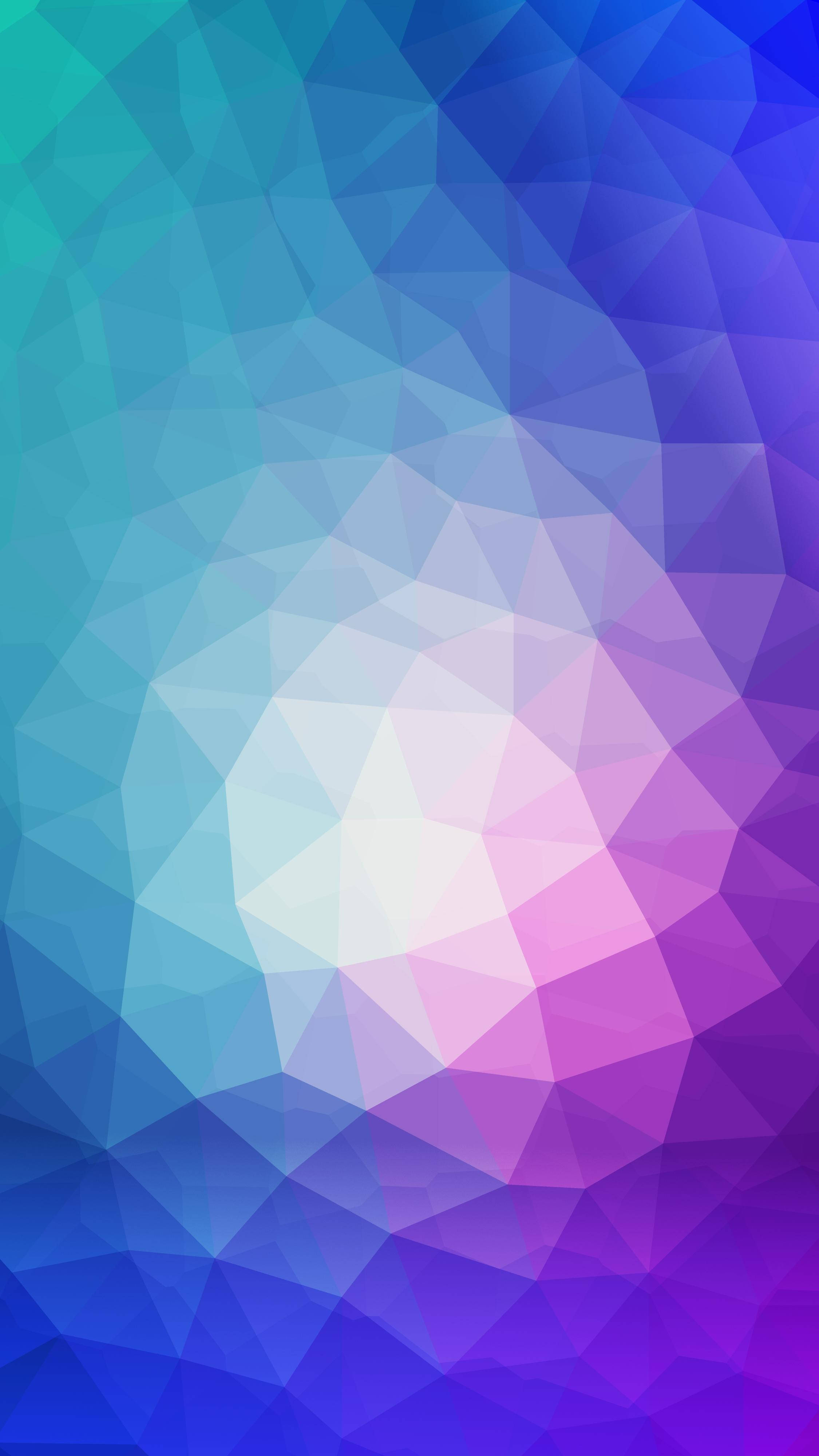 Google Pixel 4K Geometrisk Abstrakt Mønster Bakgrunner