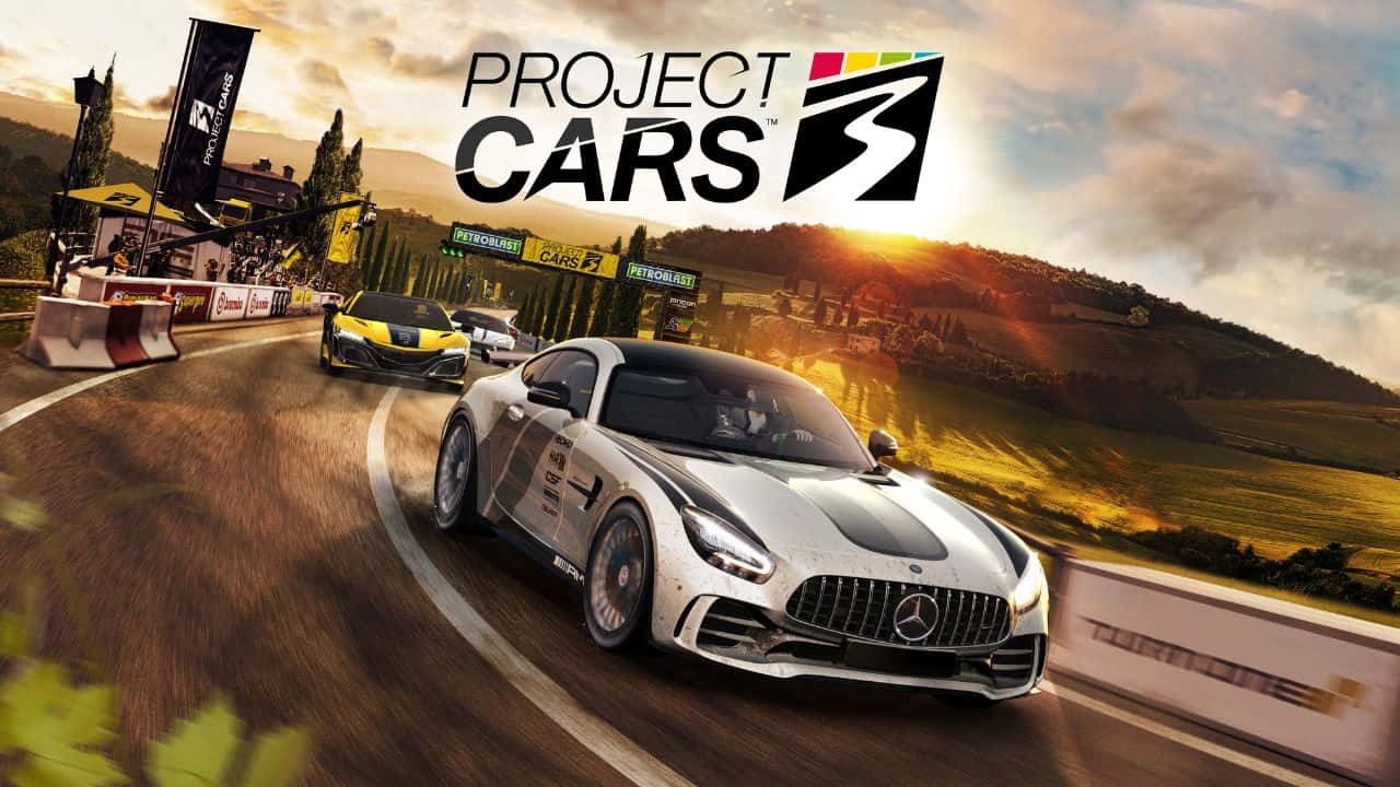 Grå bil 720p Project Cars Bakgrunn Bakgrunner