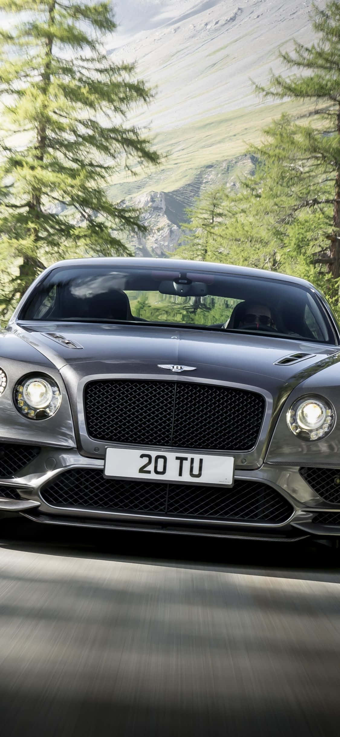 Grå Continental Bentley iPhone Bakgrunner