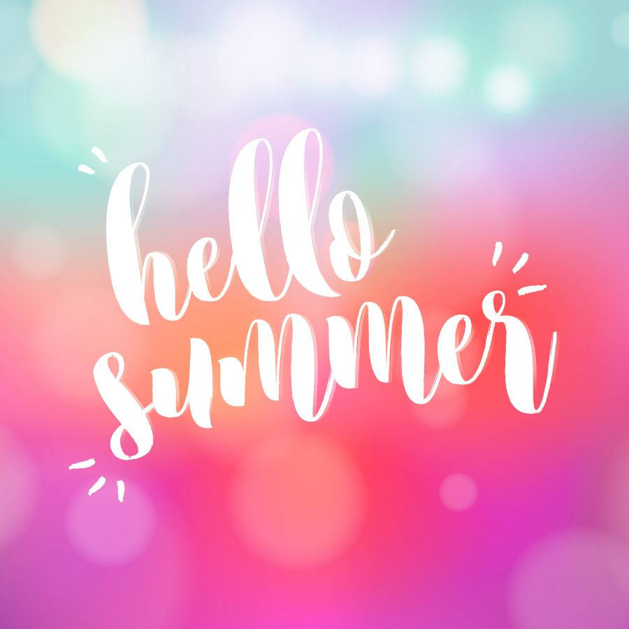 Gradient Hei Sommer Grafikk Bakgrunner