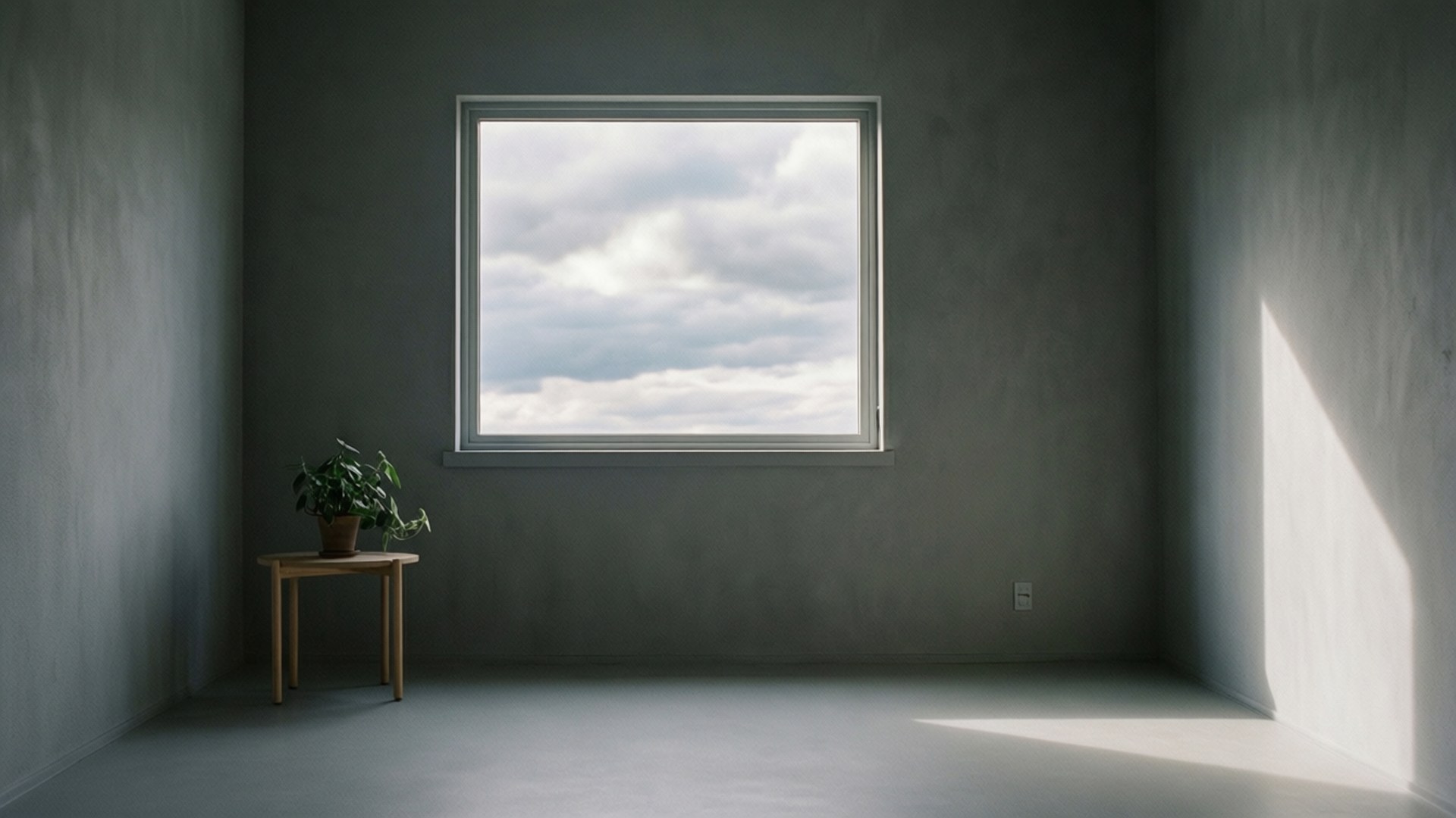 Grått minimalistisk rom Bakgrunner
