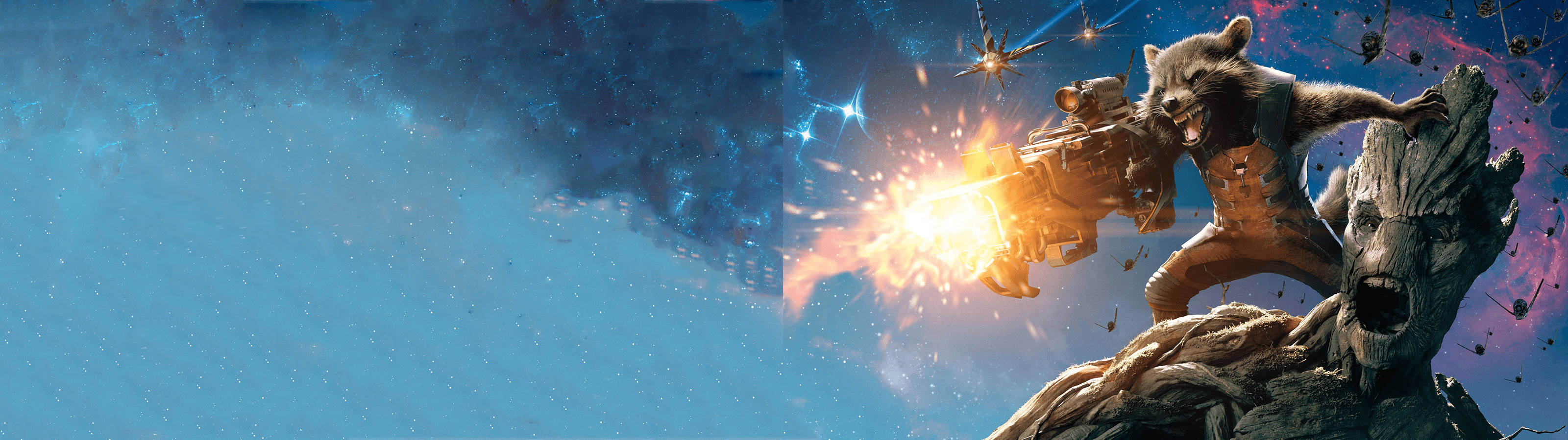 Groot og Rocket på et episk eventyr Bakgrunner