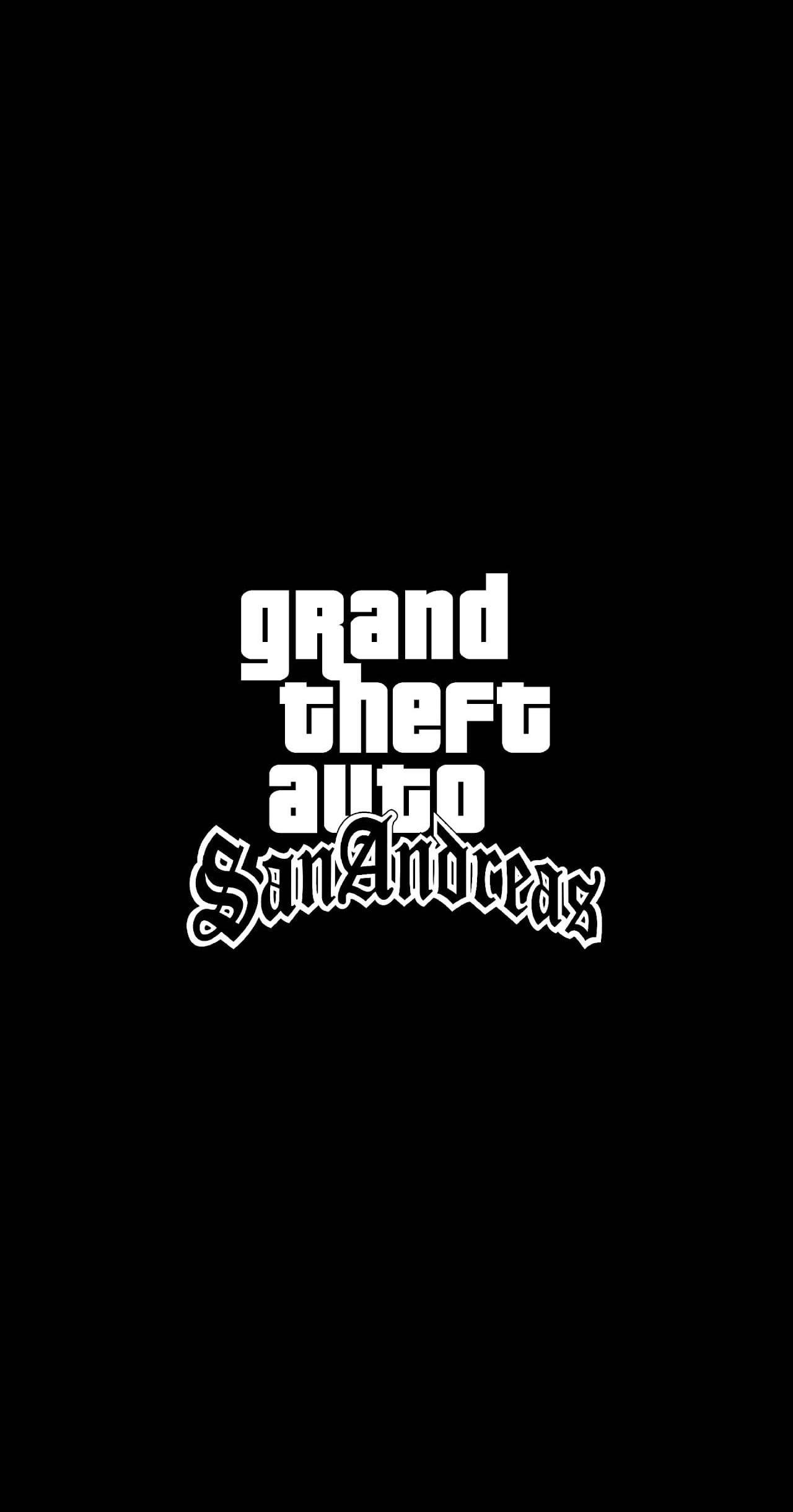 GTA iPhone San Andreas-logo Bakgrunner