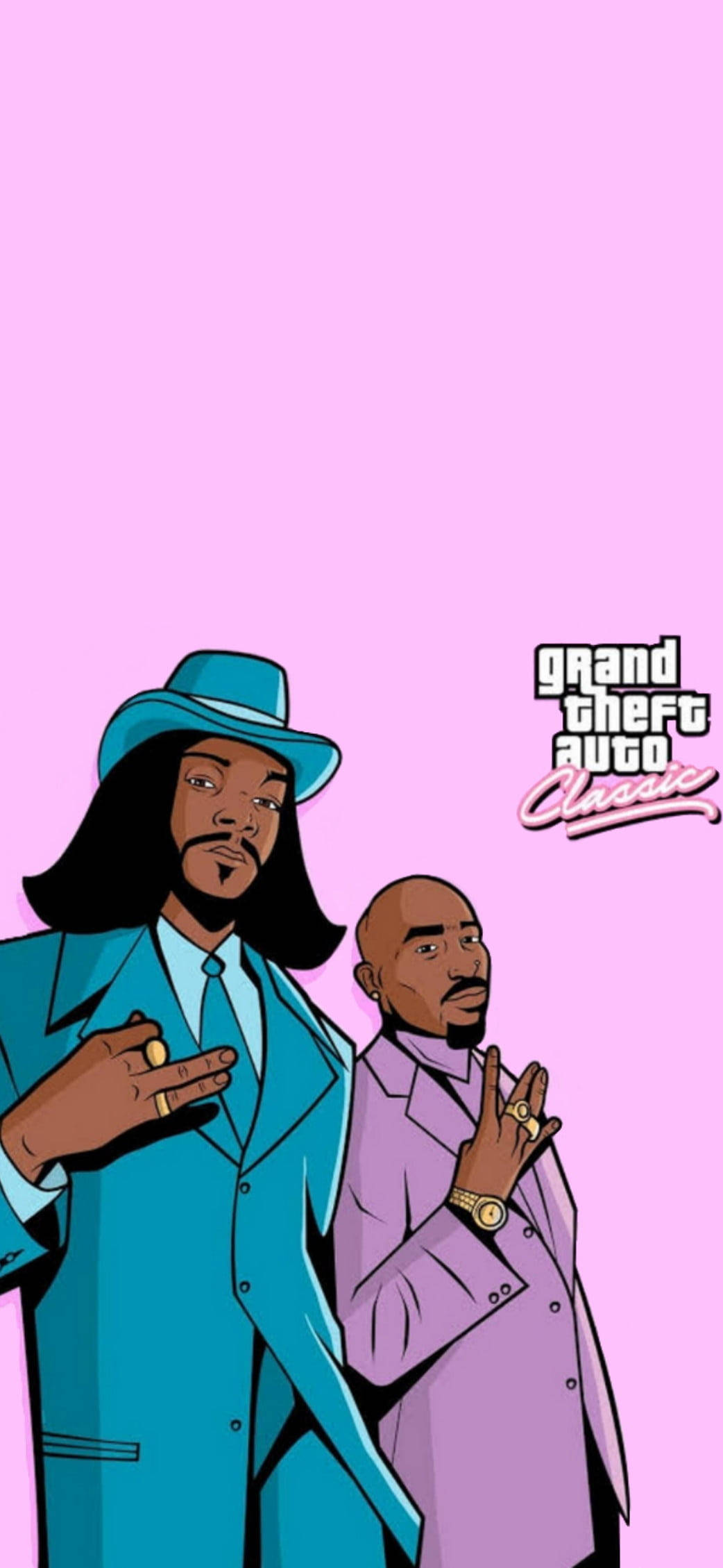 GTA Snoop Dogg Og Tupac Bakgrunner