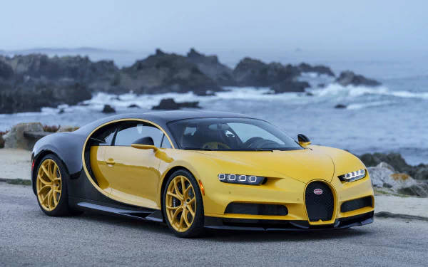 Gul Bugatti Chiron 4k