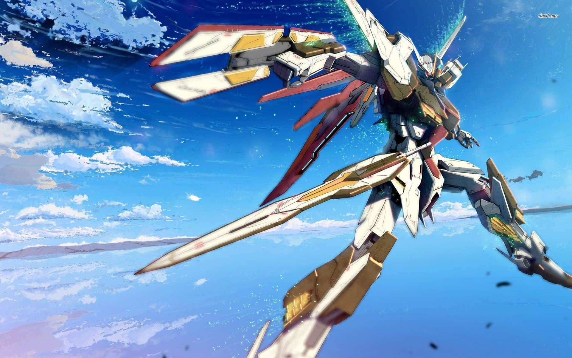 Gundam skrivebord