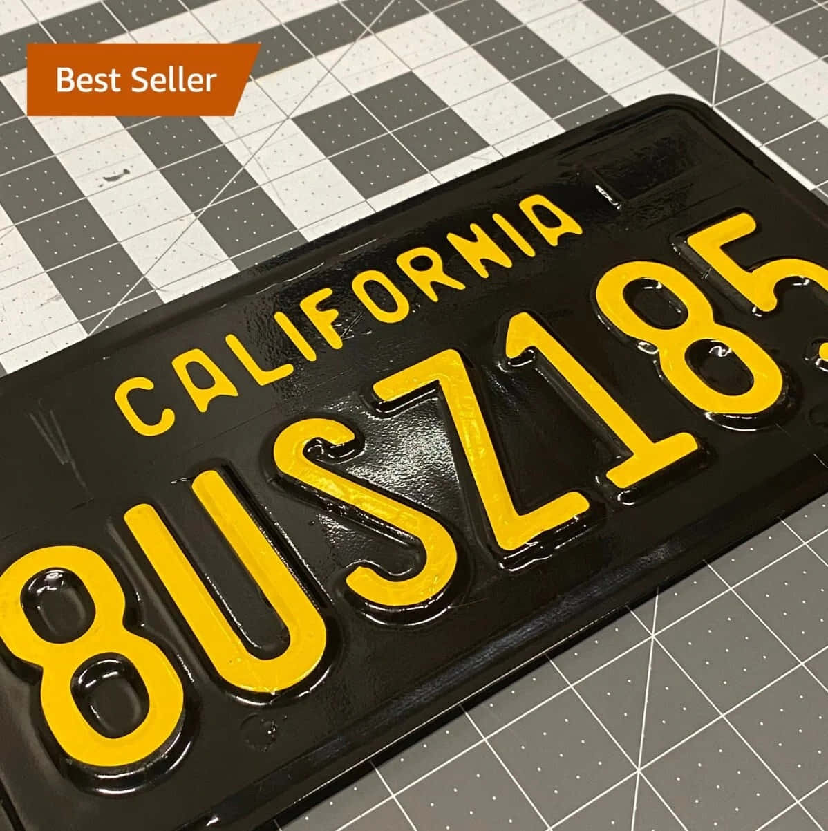 Gul sort California skilt Bakgrunner