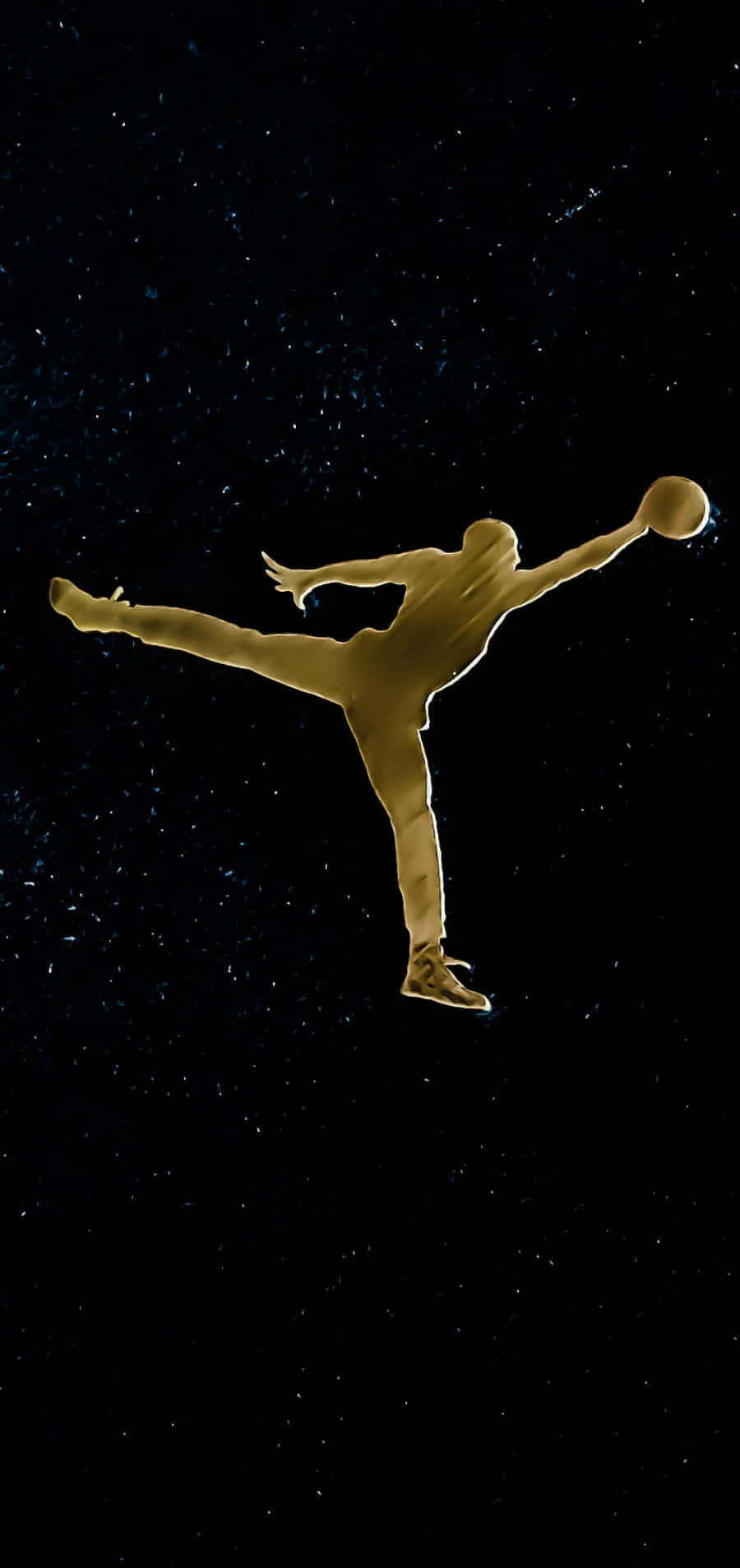 Gull Jordan Galaxy Logo Bakgrunner