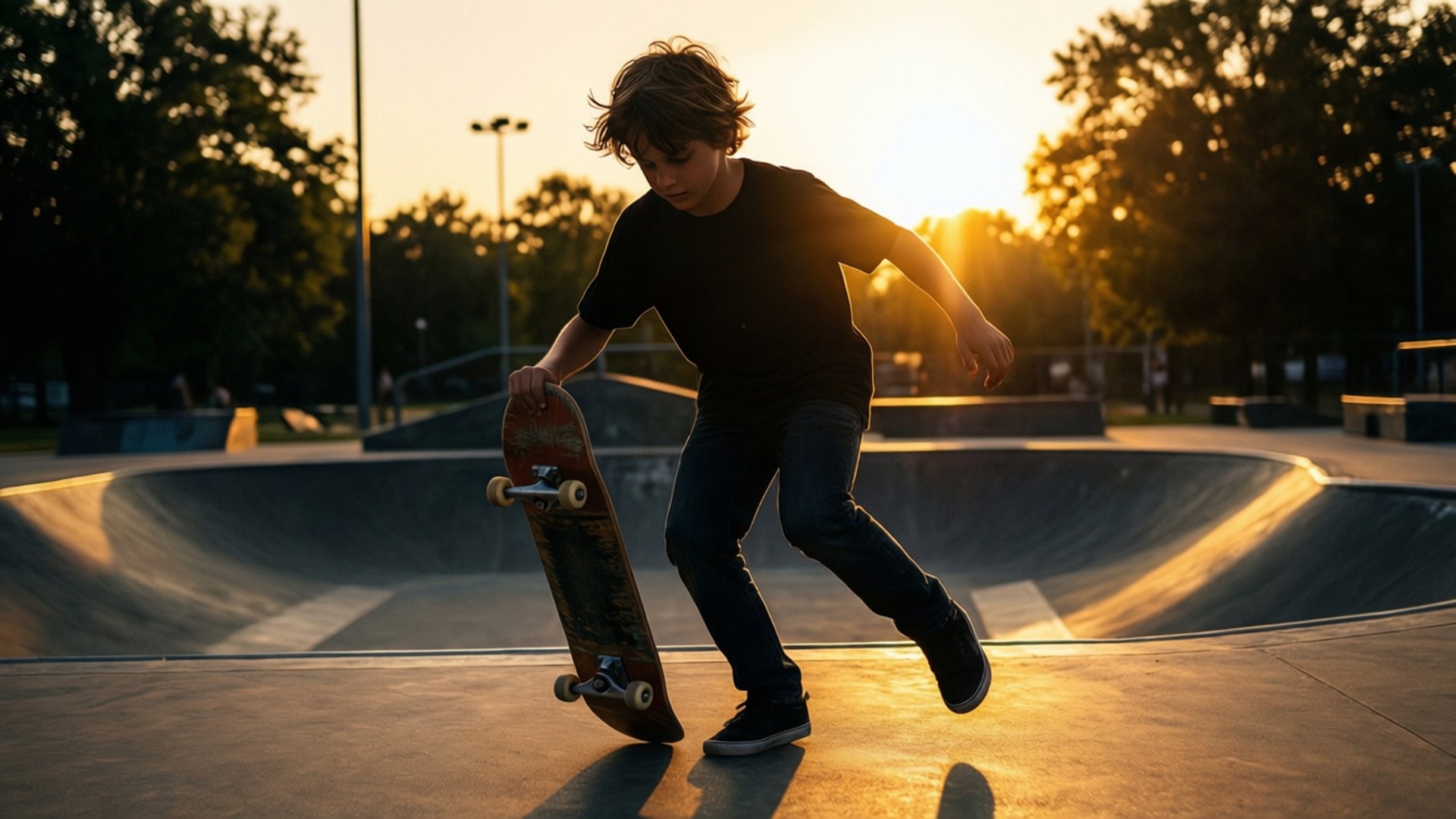 Gulltime-skater Bakgrunner