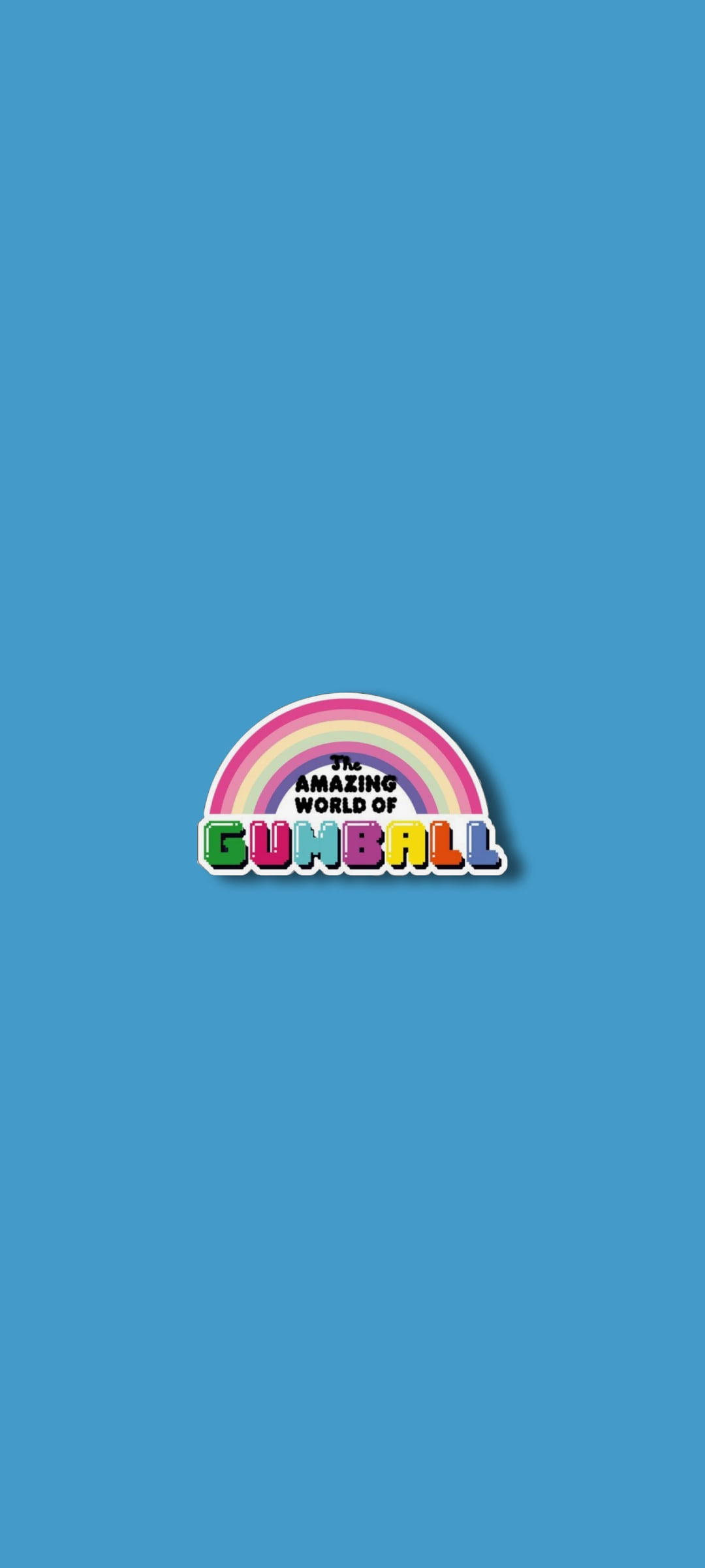 Gumball Enkel Blå Estetikk Bakgrunner