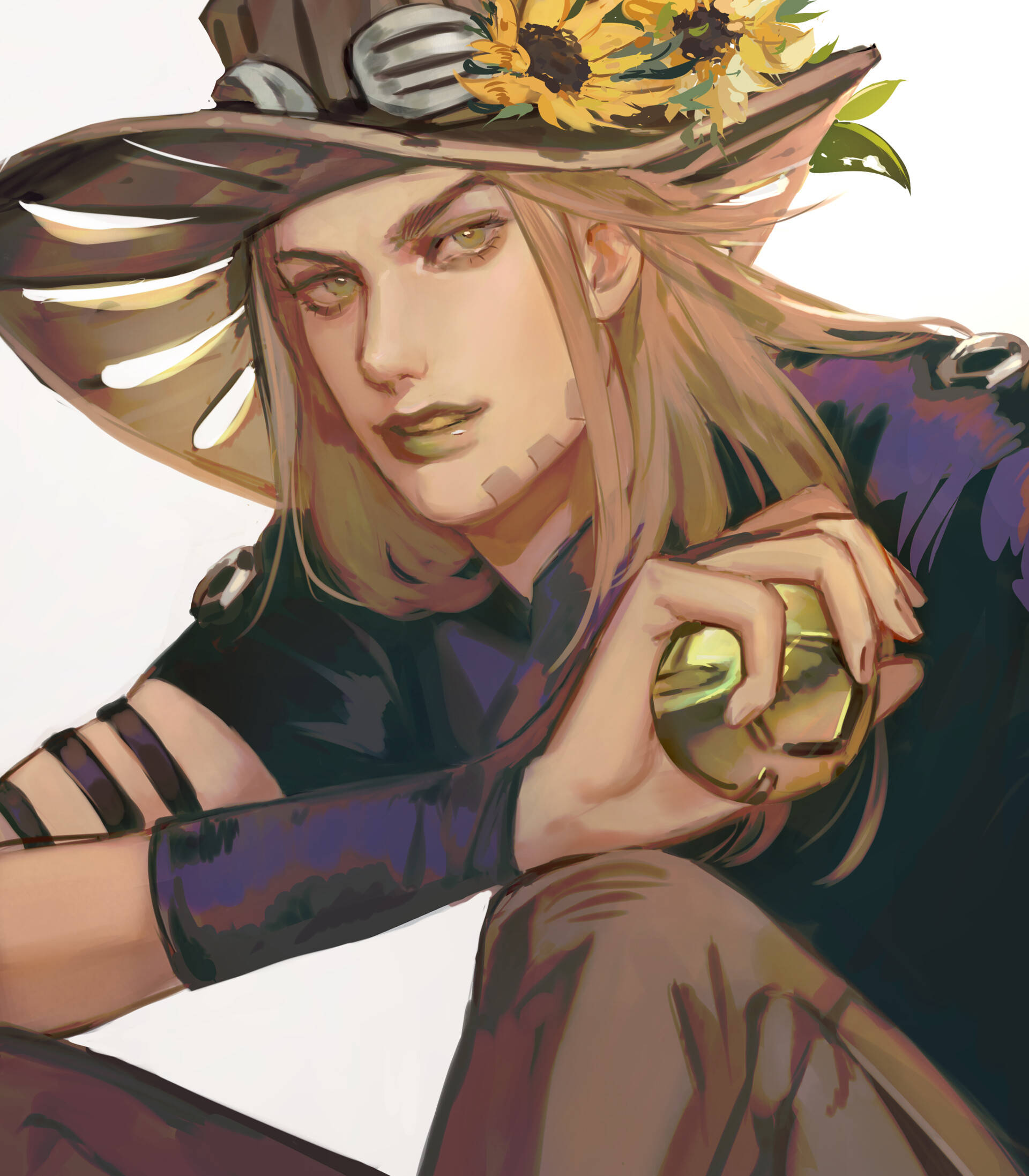 Gyro Zeppeli Fan Art Bakgrunner