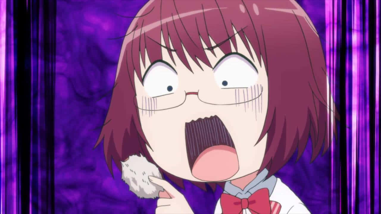 Ha det gøy med denne morsomme animescenen Bakgrunner