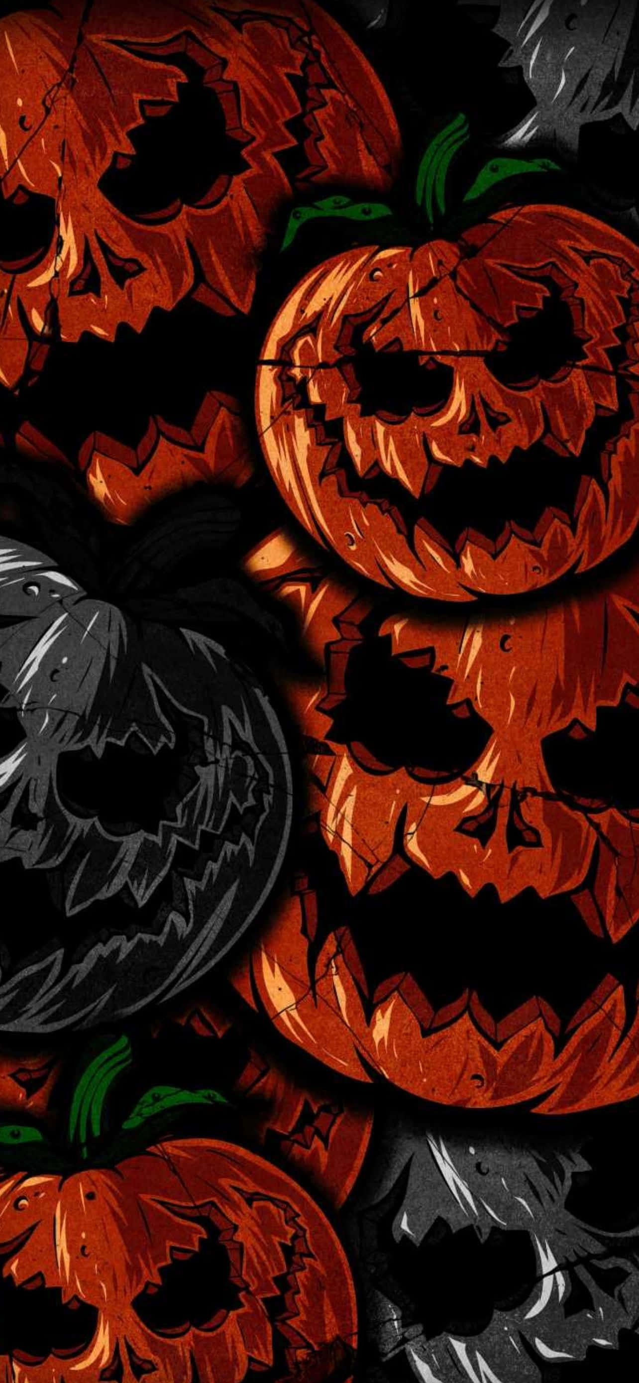 Ha en morsom og skummel Halloween med en iPhone Bakgrunner