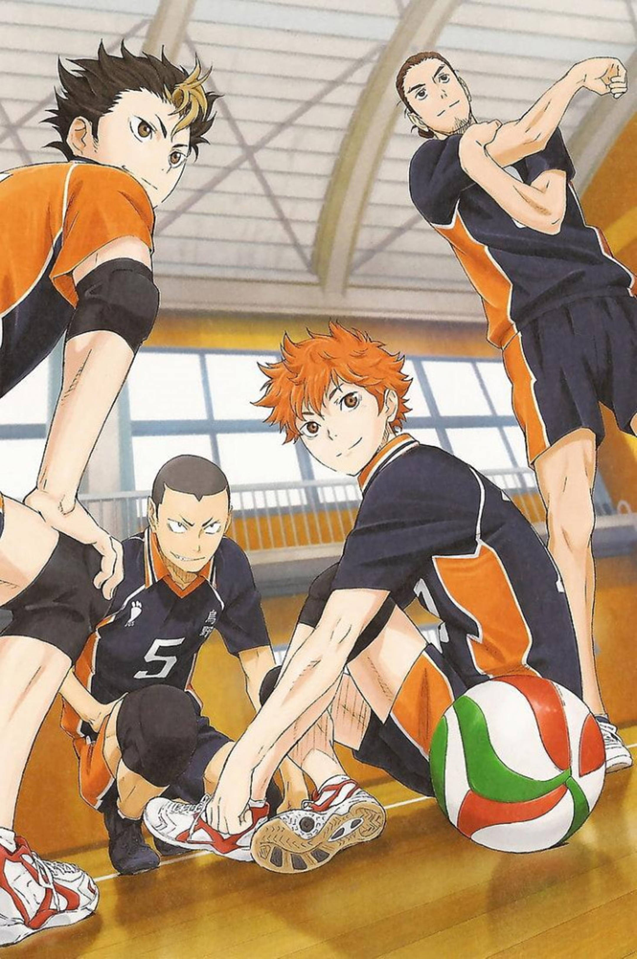 Haikyuu 4K Oppvarming Bakgrunner