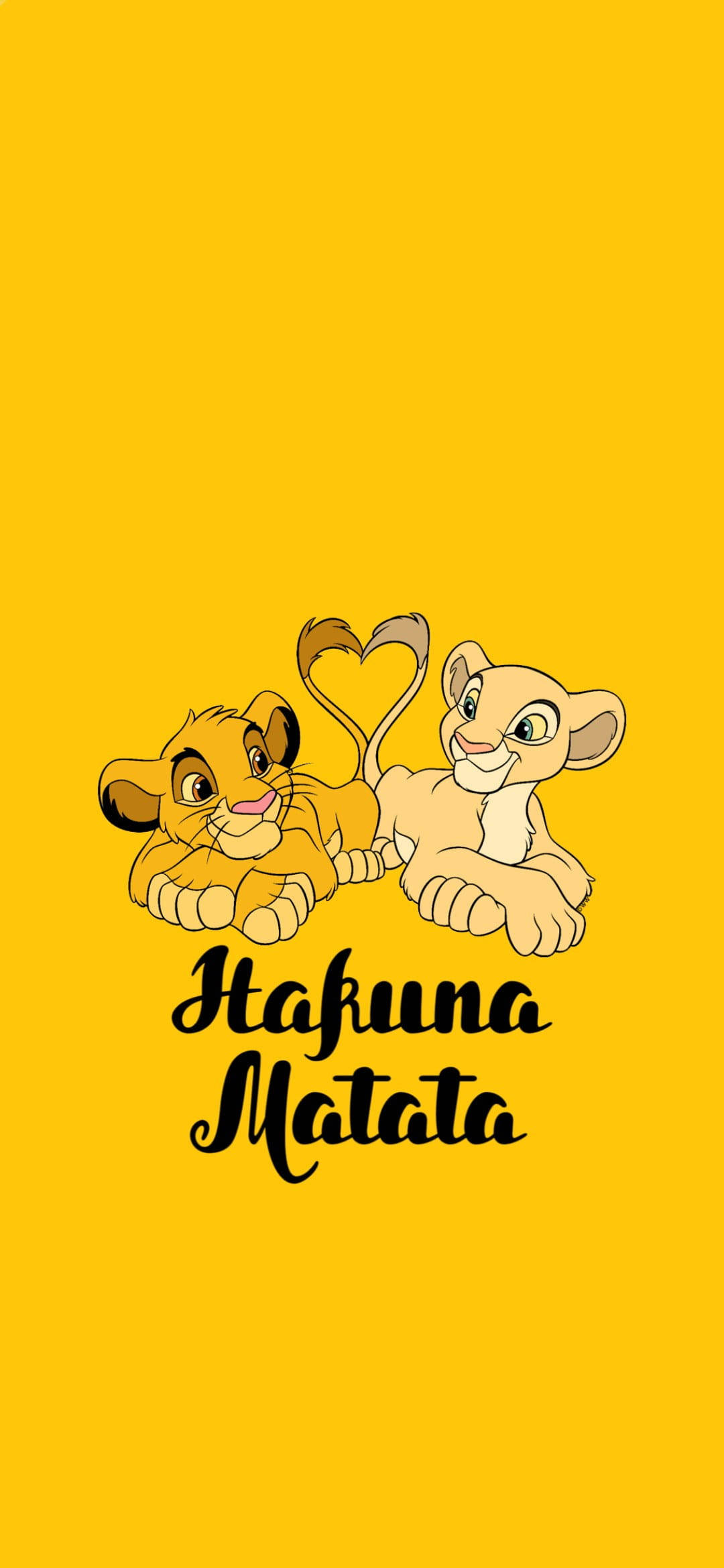 Hakuna Matata Løve Telefon Bakgrunner