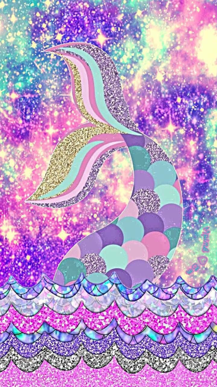 Hale og hav havfrueglitter Bakgrunner