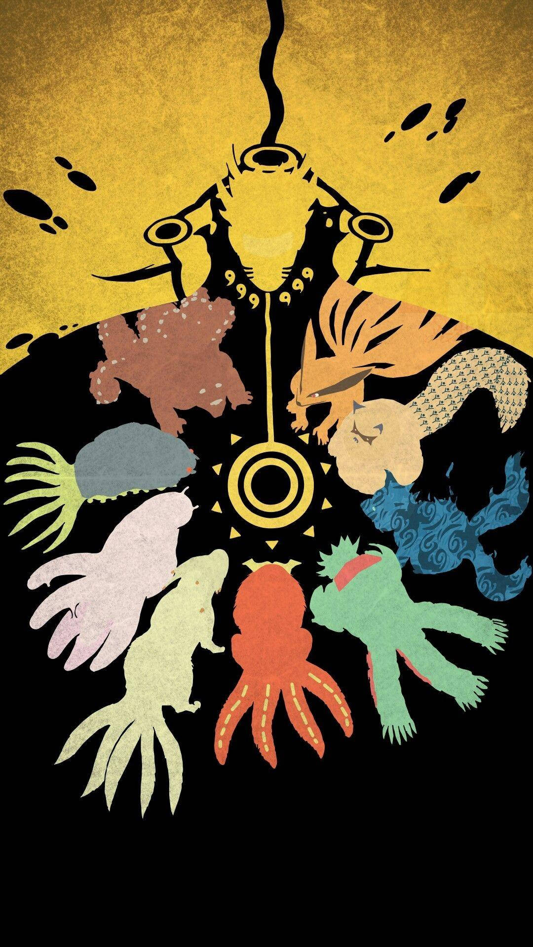 Haledyr Naruto-telefon Bakgrunner