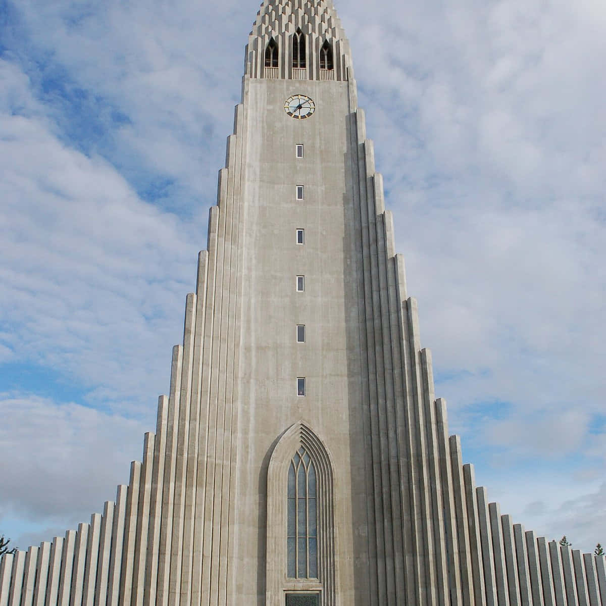 Hallgrimskirkja sentraltårnets eksteriør Bakgrunner