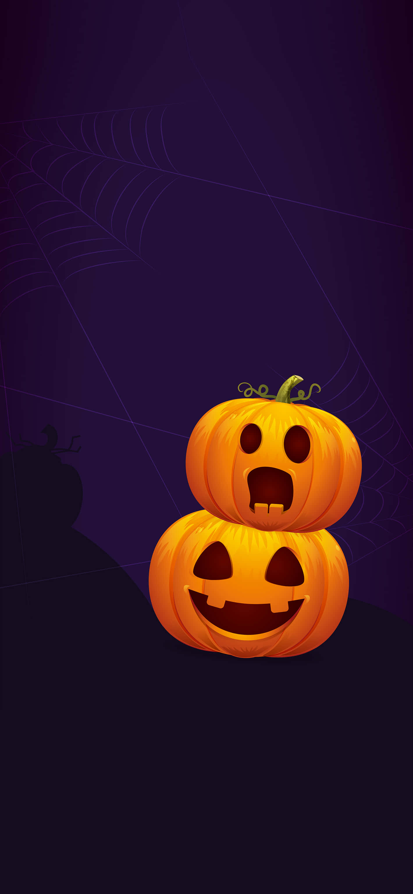Halloween-bakgrunn Bakgrunner