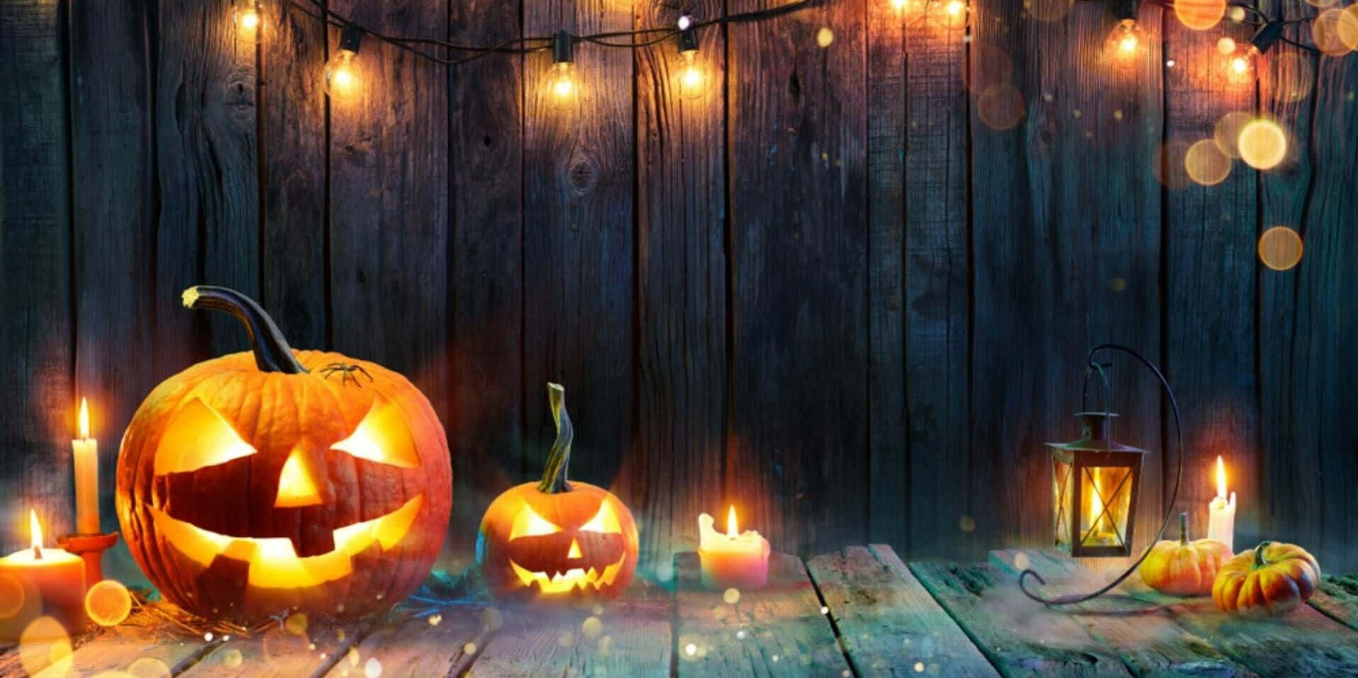 Halloween-gresskar bakgrunn oransje lys Bakgrunner