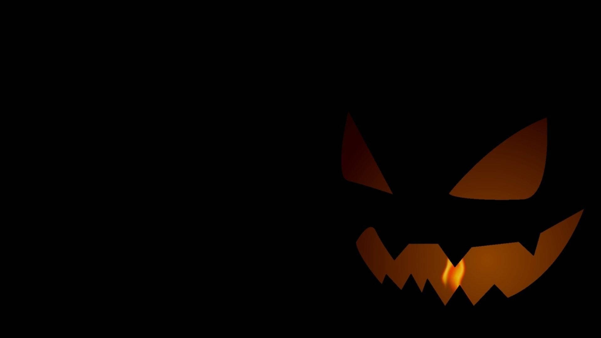 Halloween-gresskar som gløder i tegneseriestil Bakgrunner