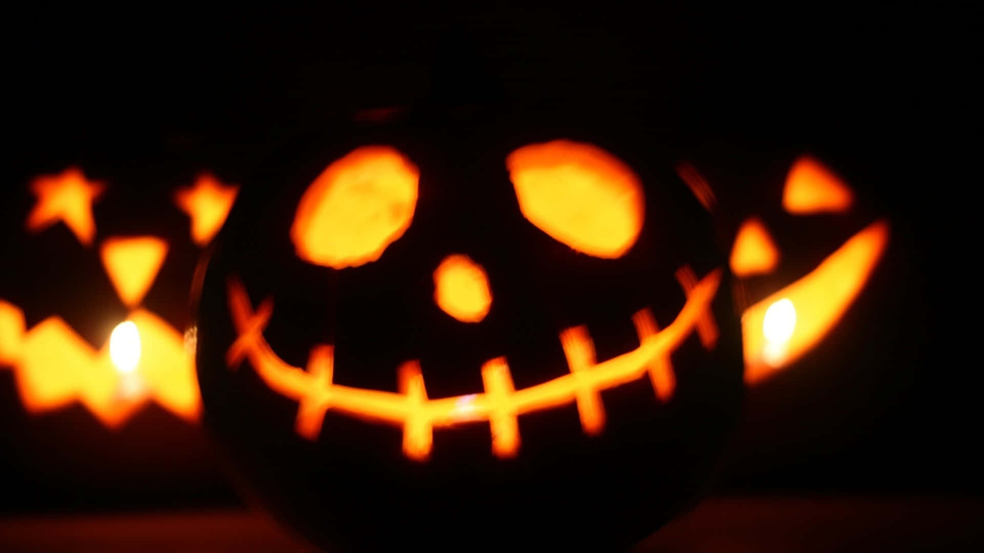 Halloween-gresskar bakgrunn mørke skall Bakgrunner