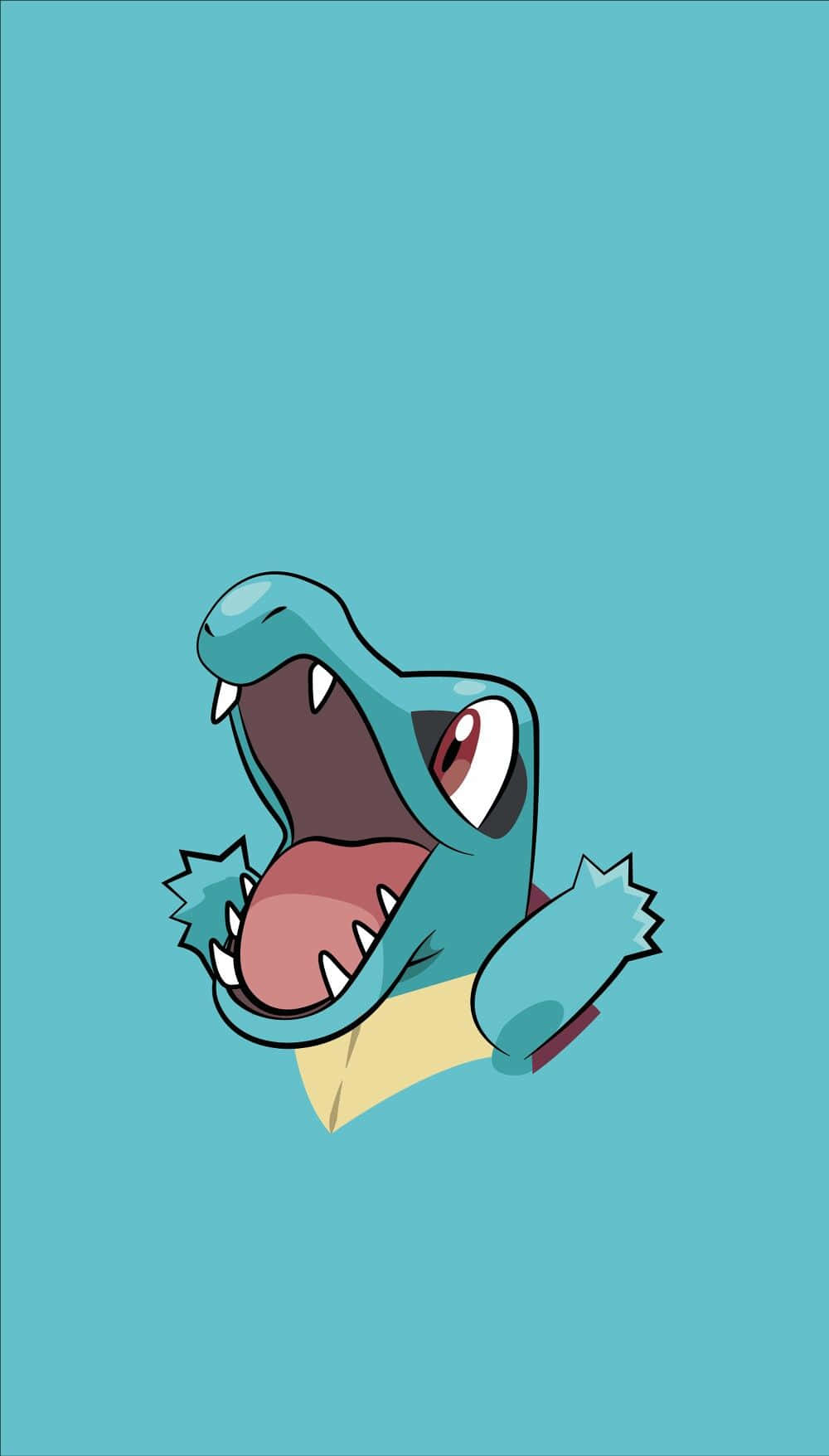 Halvkroppsbilde av livlig Totodile Bakgrunner