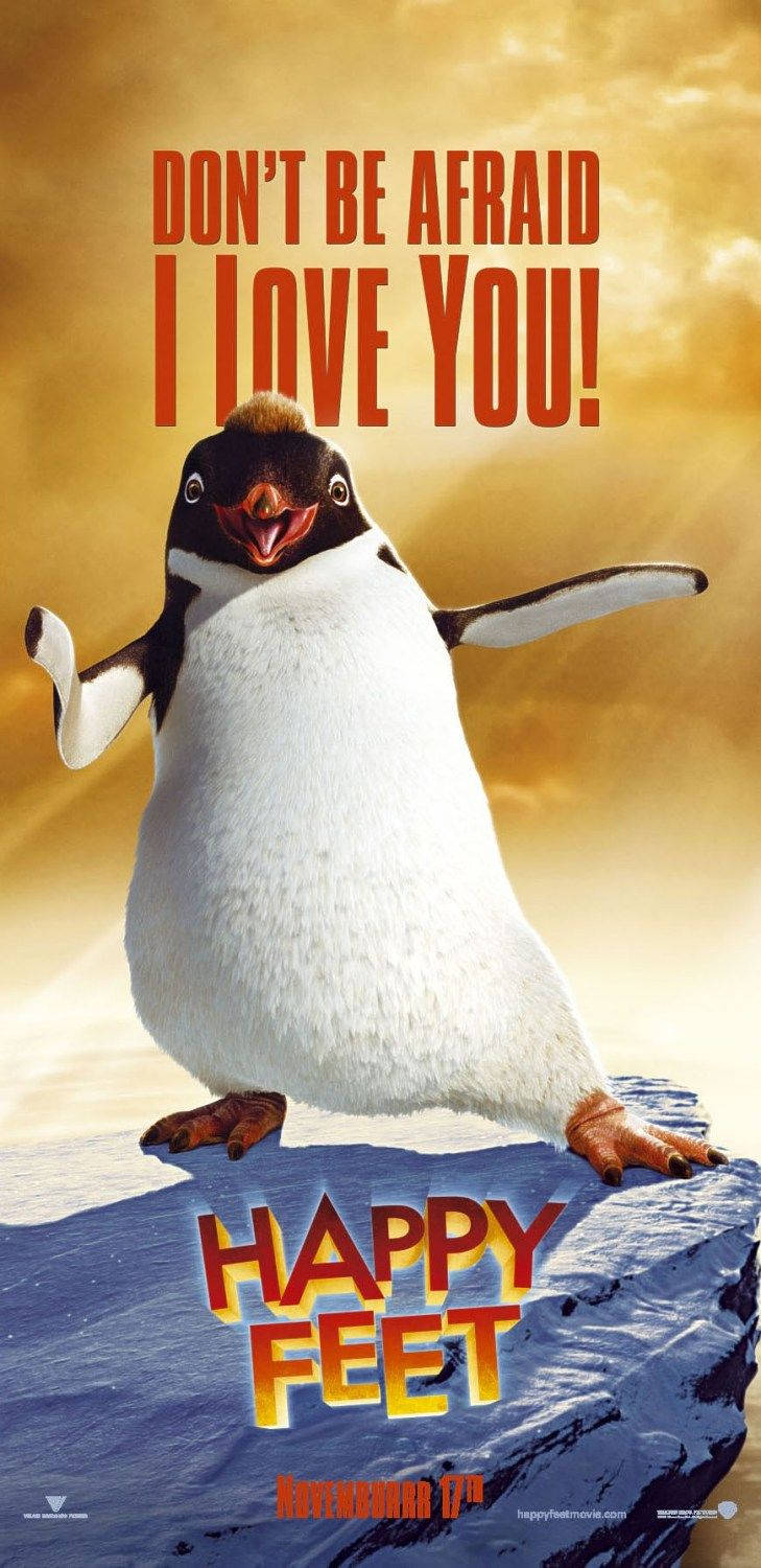 happy feet filmplakat Bakgrunner