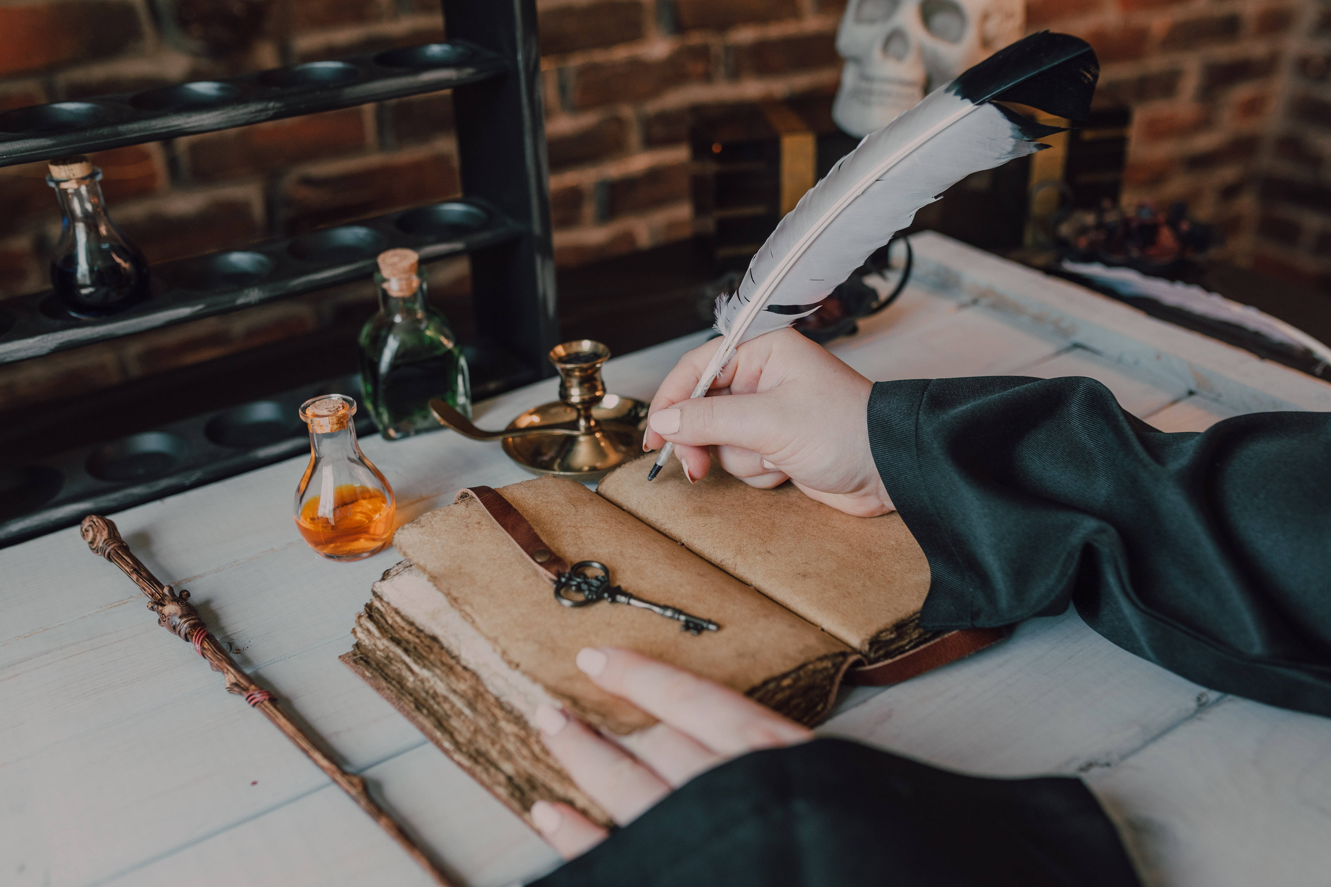 Harry Potter Estetisk Spellbok Bakgrunner