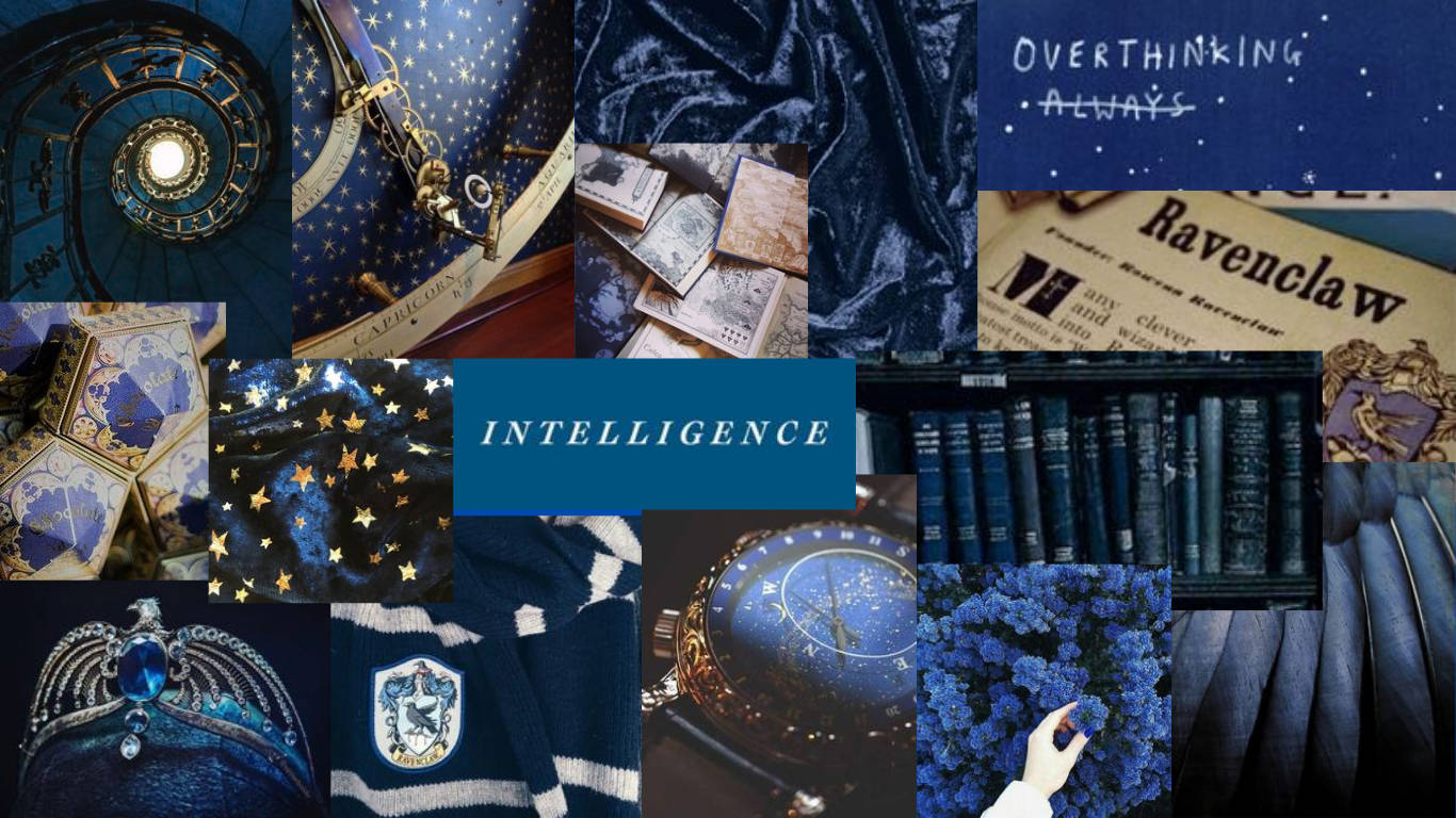 Harry Potter Estetisk Ravnklo-kollasj Bakgrunner
