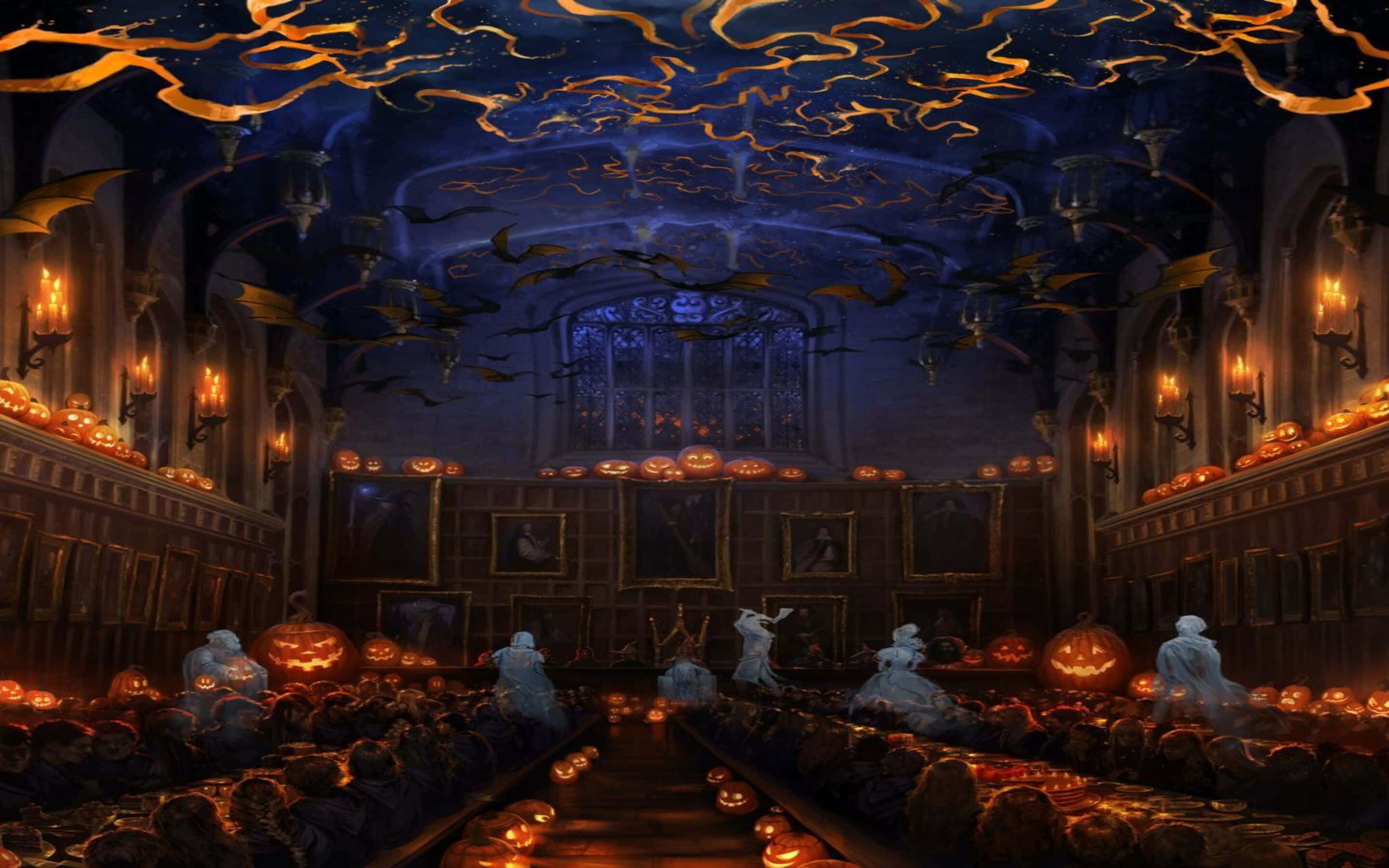 Harry Potter Halloween med spøkelser Bakgrunner