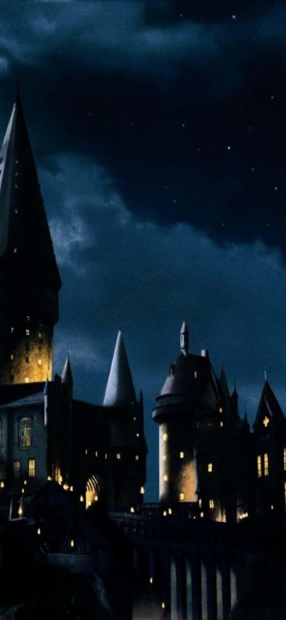Harry Potter Halloween Bygninger Bakgrunner