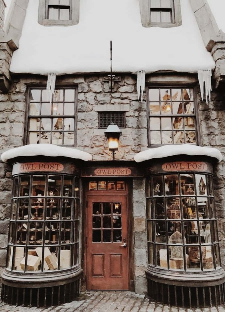 Harry Potters hus ved Harry Potters hus Bakgrunner