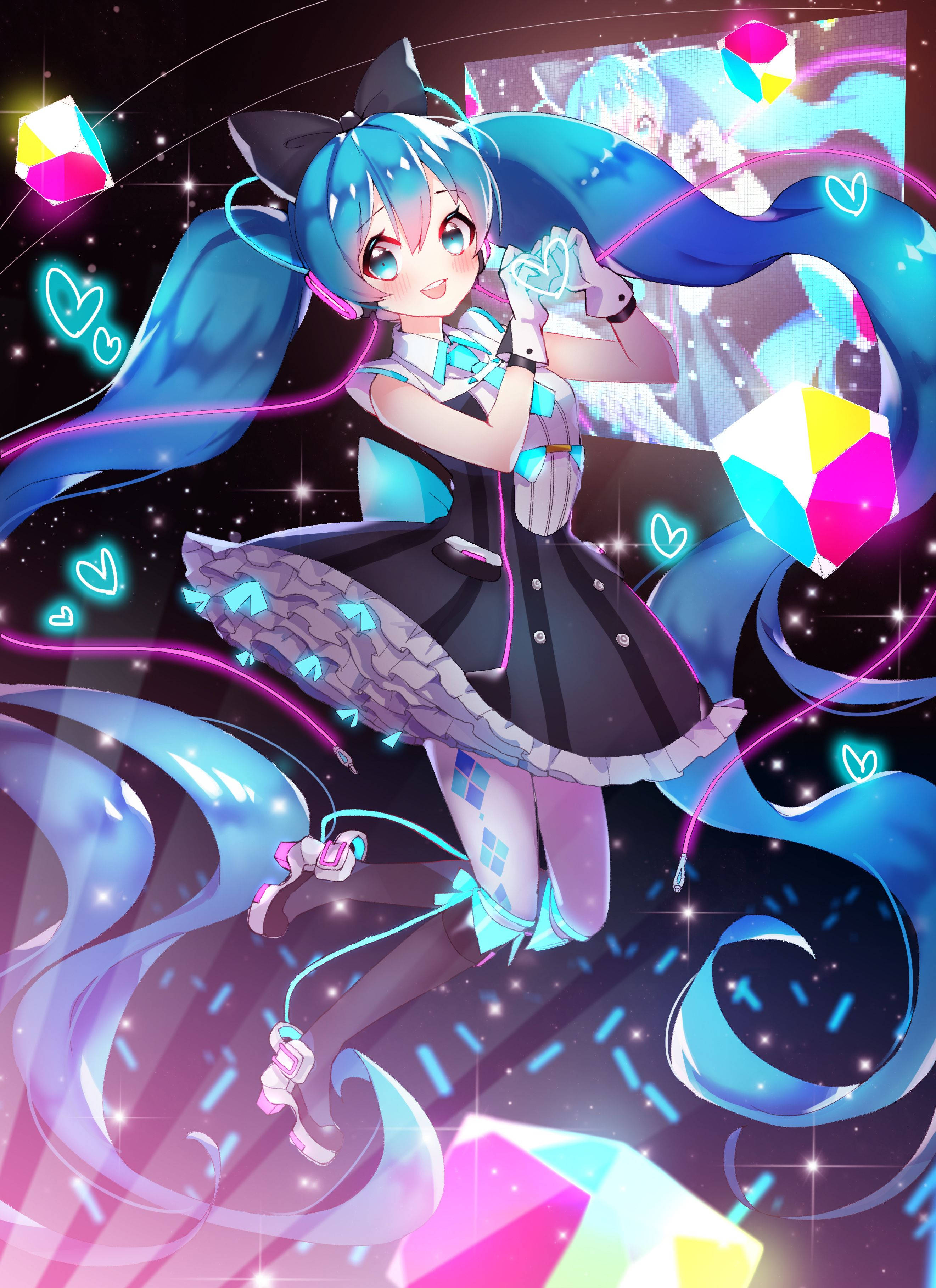 Hatsune Miku fengsler fans med sin skjønnhet Bakgrunner