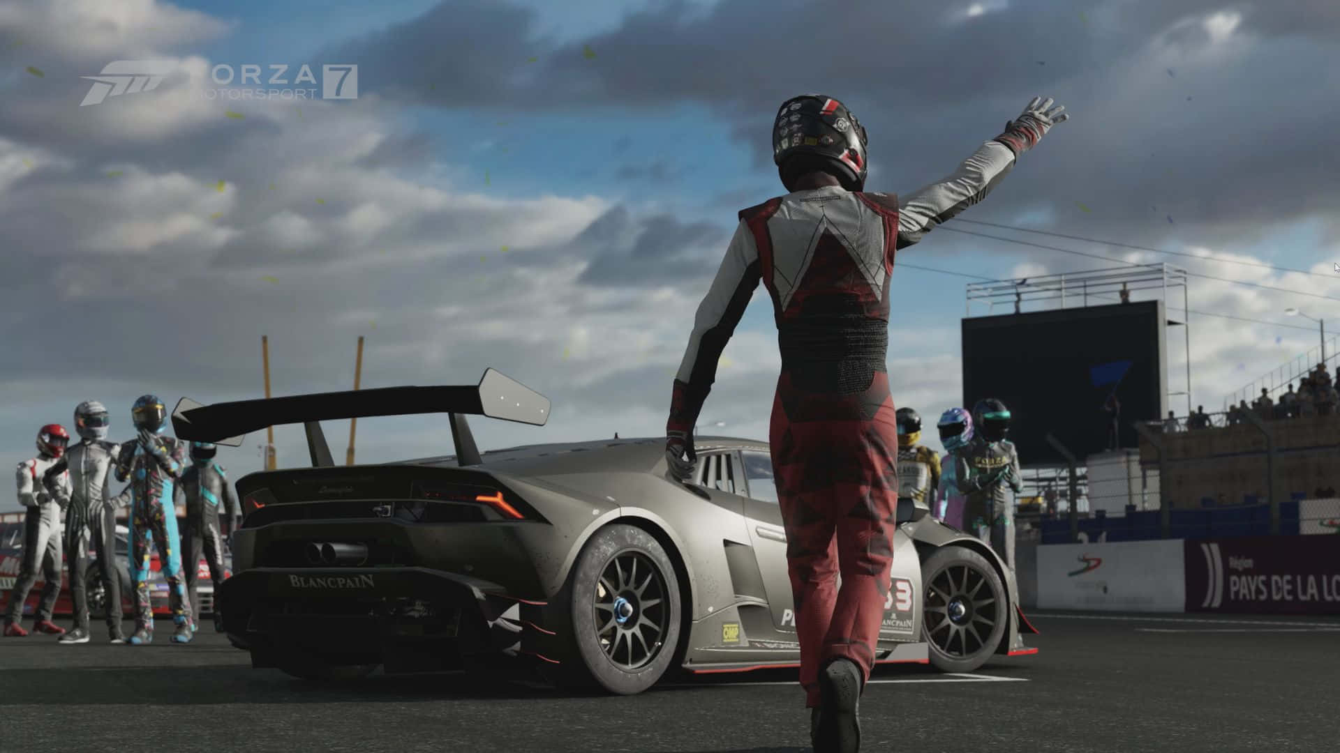 HD Forza Motorsport 7 Bakgrunn og Vinkende Racer Bakgrunner