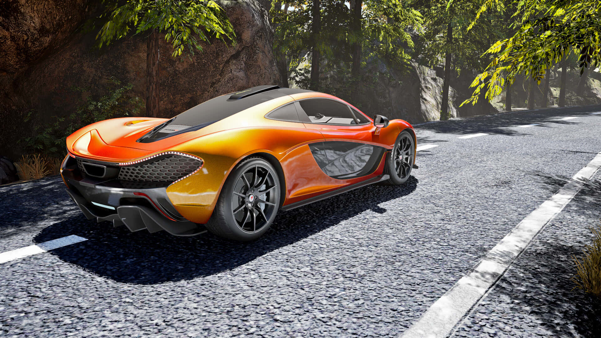 HD Project Cars McLaren P1 Bakgrunn Bakgrunner
