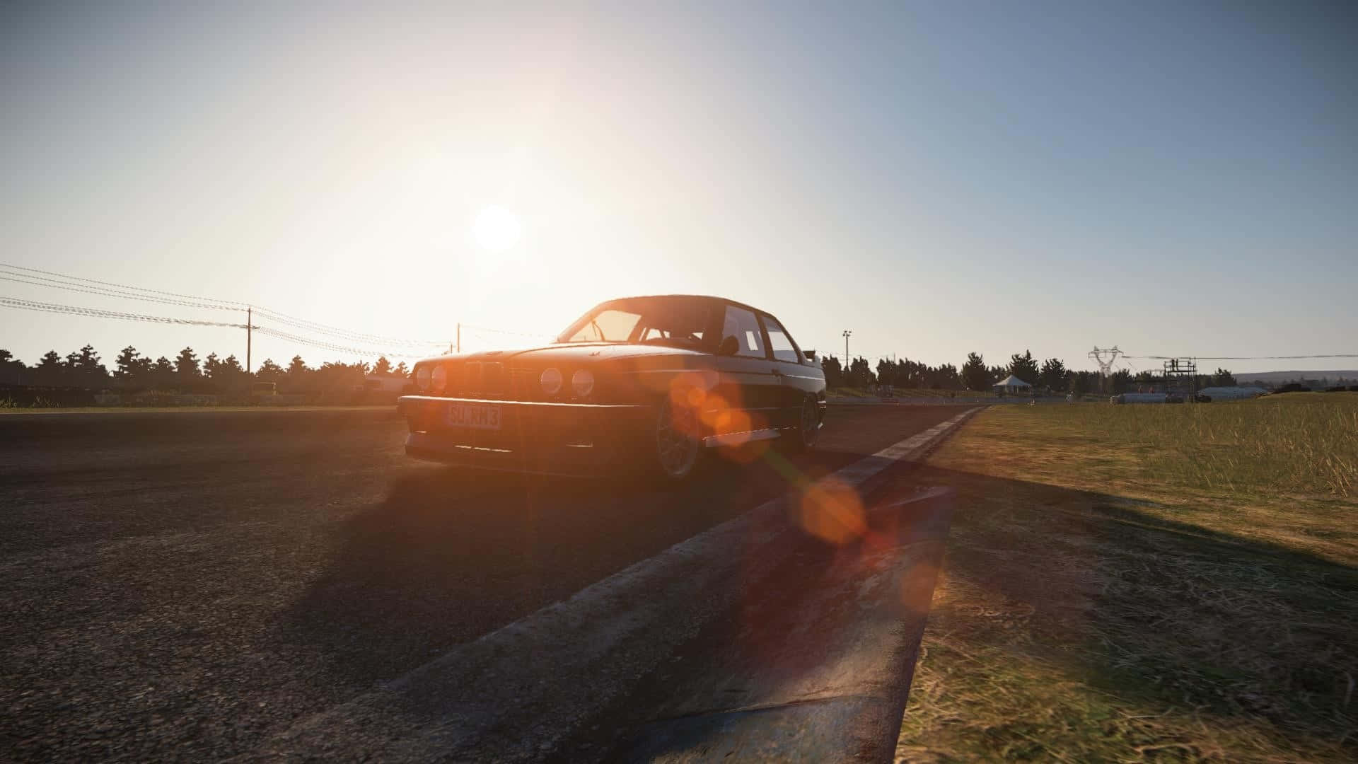 HD Project Cars solstråler bakgrunn Bakgrunner