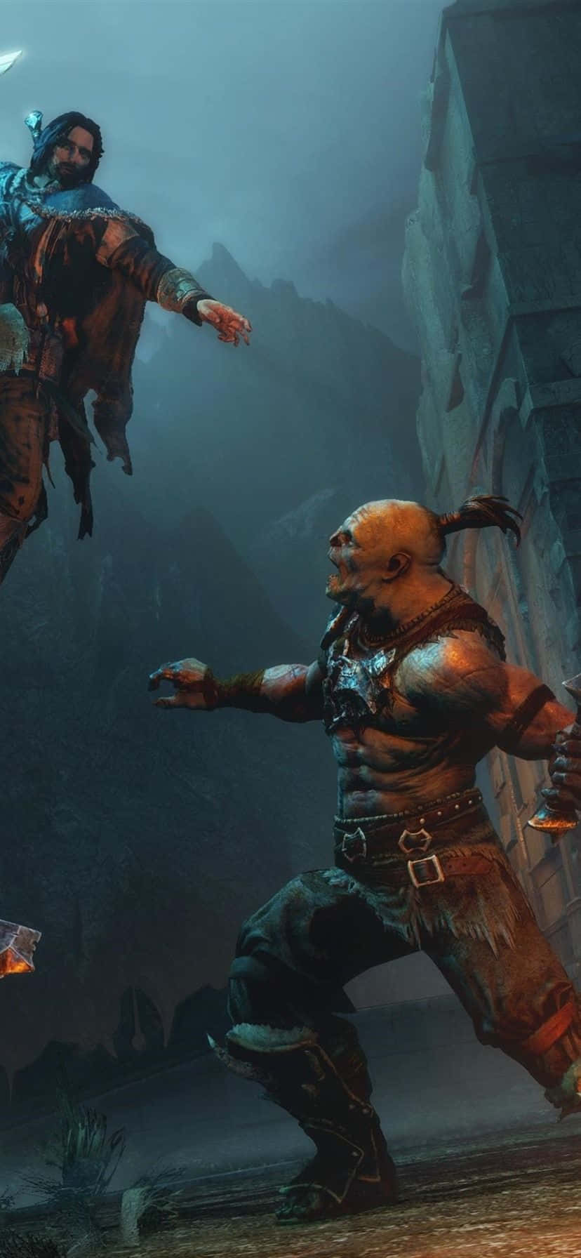 HD Shadow Of Mordor Hoppangrep Bakgrunn Bakgrunner