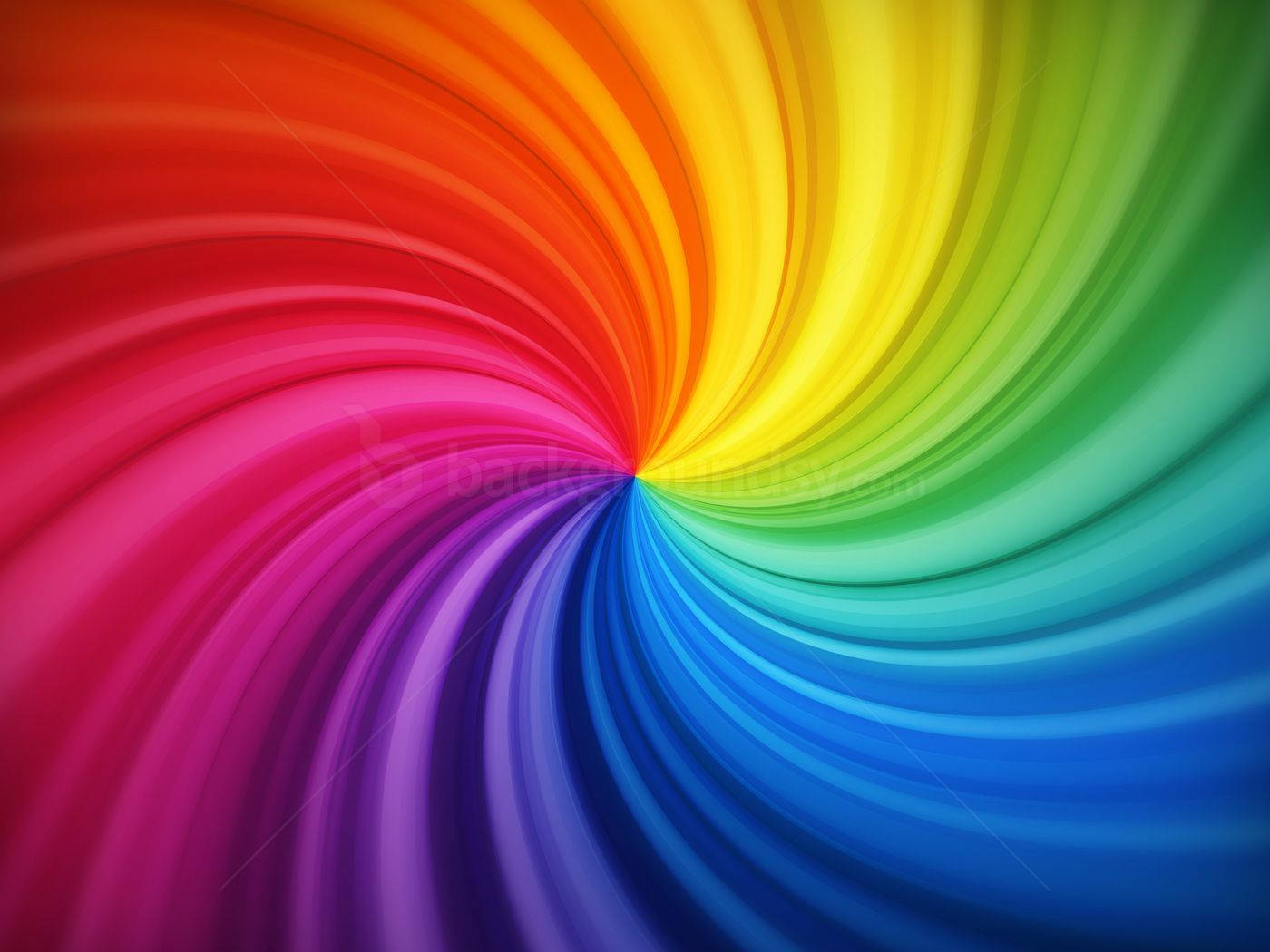 HD Spiral Rainbow Bakgrunn Bakgrunner