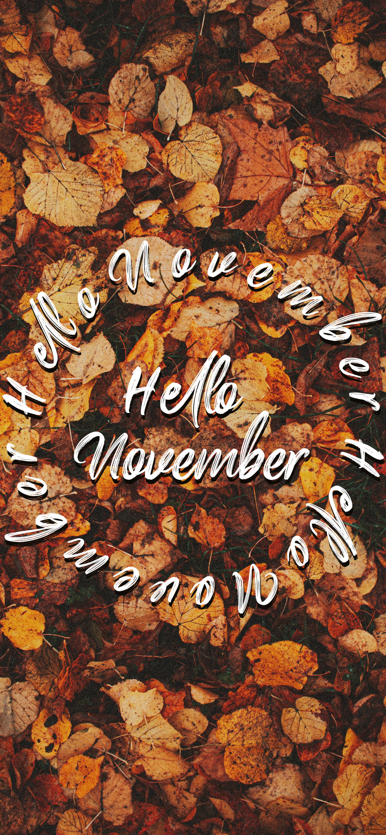 Hei november på høstløv Bakgrunner