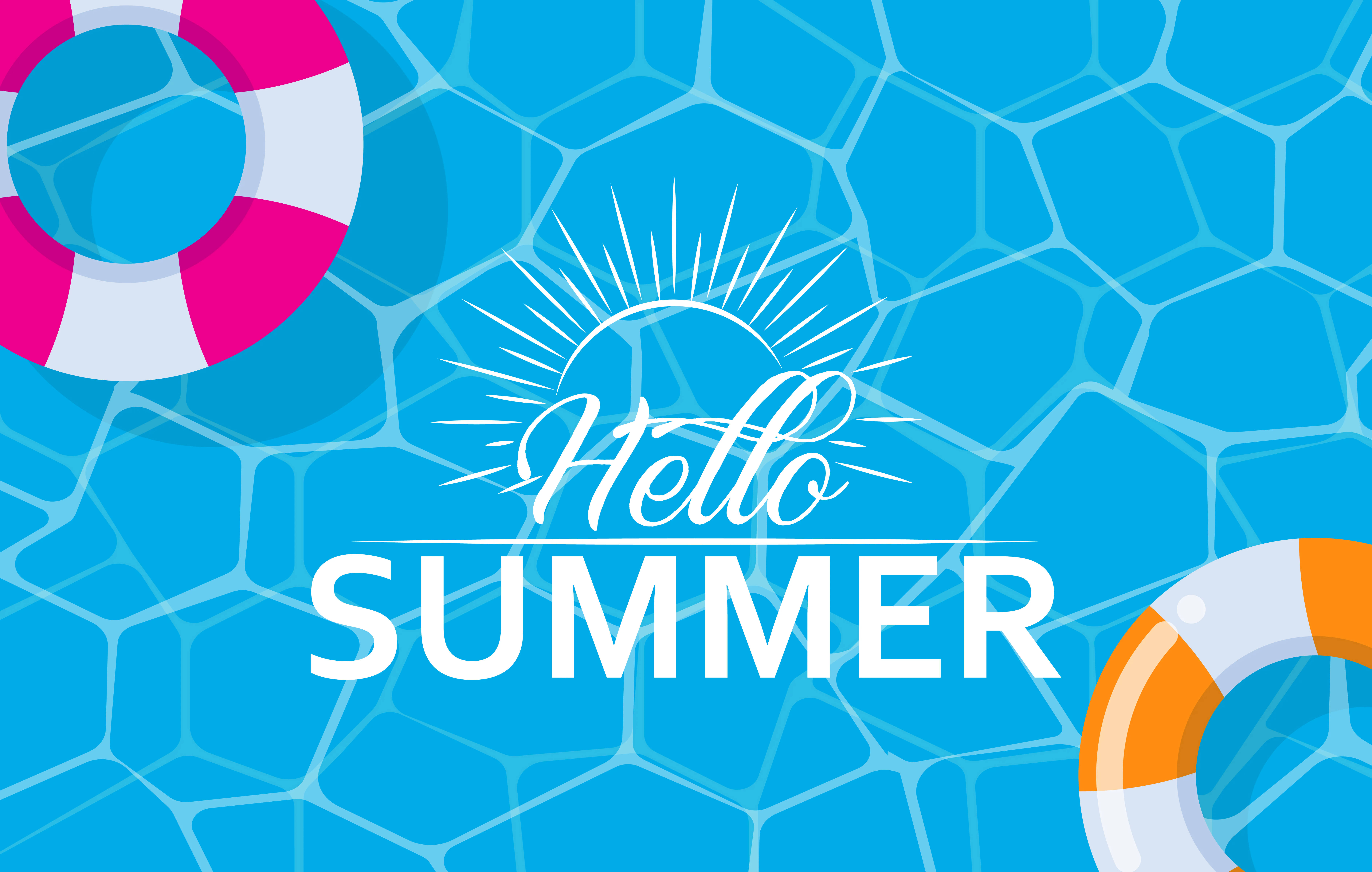 Hei Sommer Skrivebord Bakgrunner