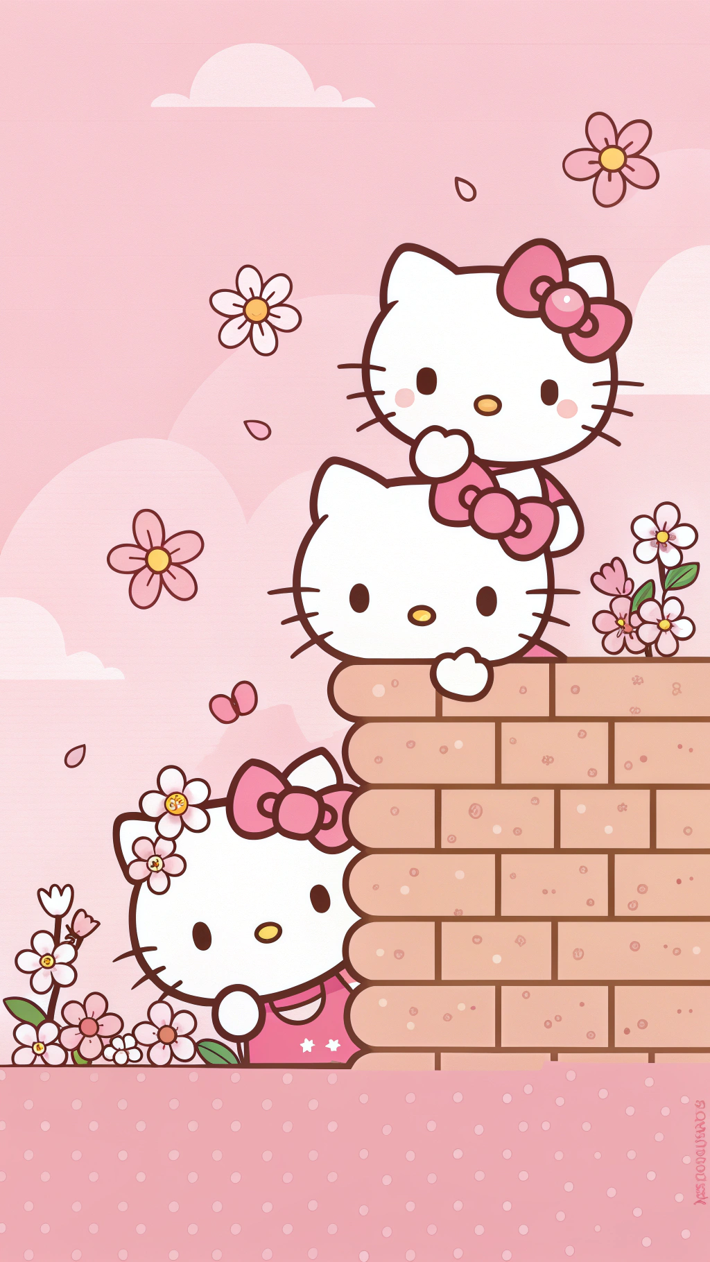 Hello Kitties' skjulte vegg-gjemmested AVSLØRT Bakgrunner