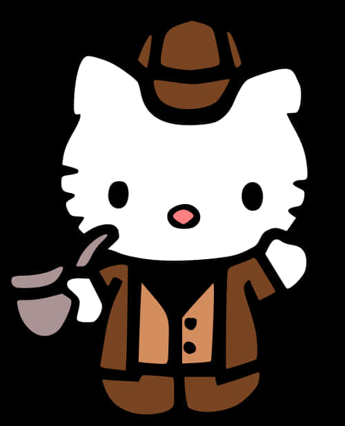 Hello Kitty detektivantrekk Bakgrunner