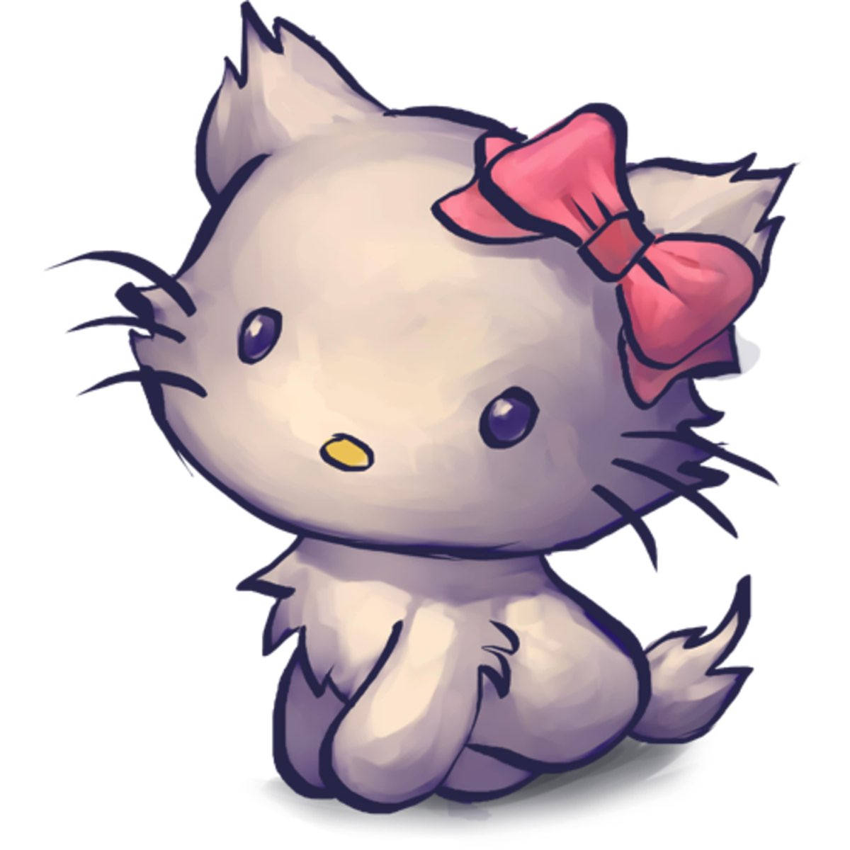 Hello Kitty Halloween grafisk kunst Bakgrunner