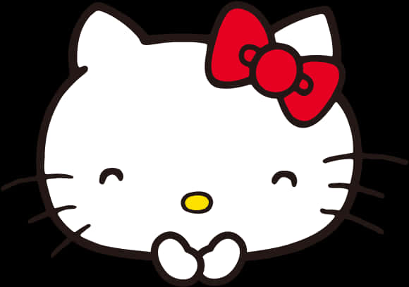 Hello Kitty Klassisk Portrett Bakgrunner