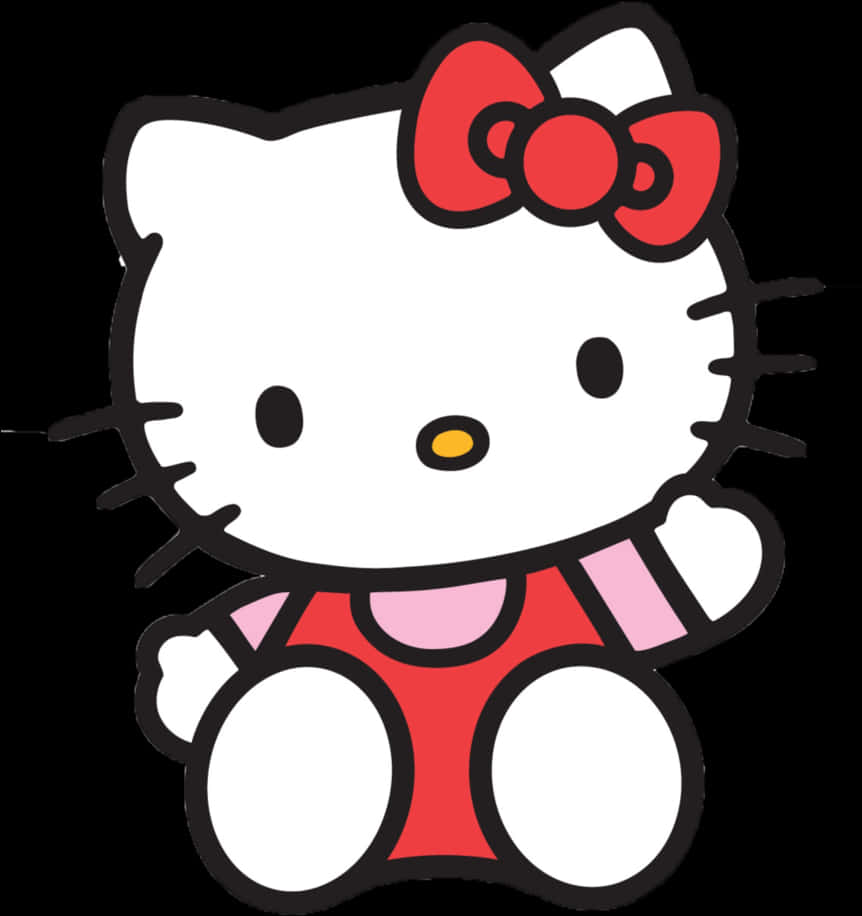 Hello Kitty klassisk positur Bakgrunner